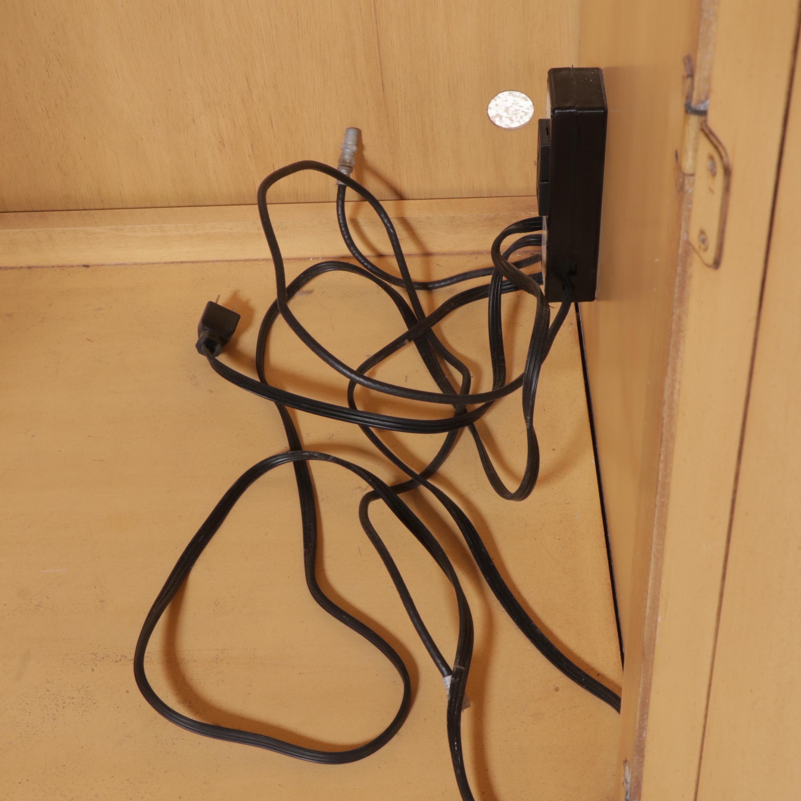 French Provincial Inspired "Burnished Wheat" Finished Wardrobe