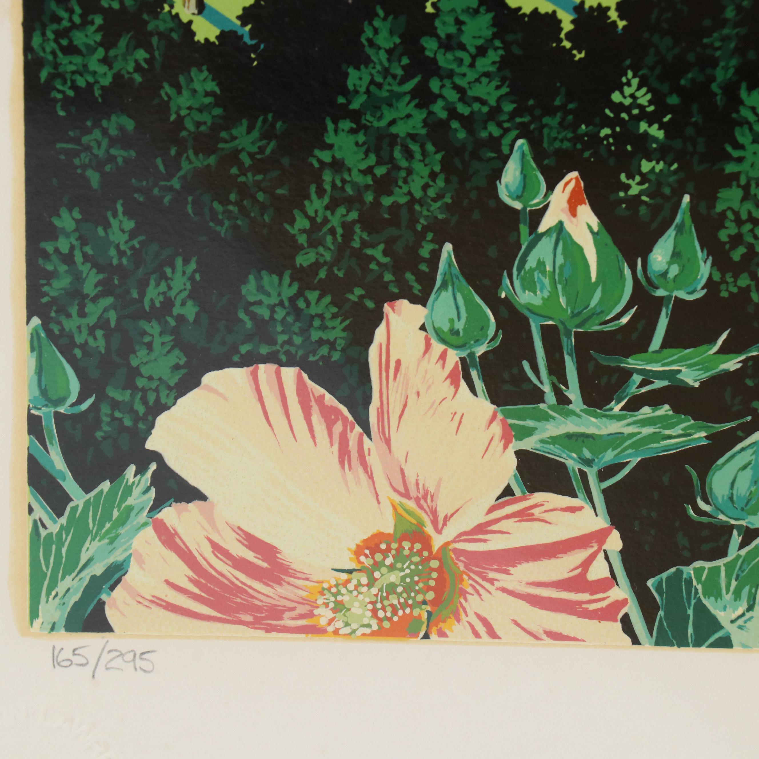 Hiro Yamagata Serigraph "Country Club," 1988