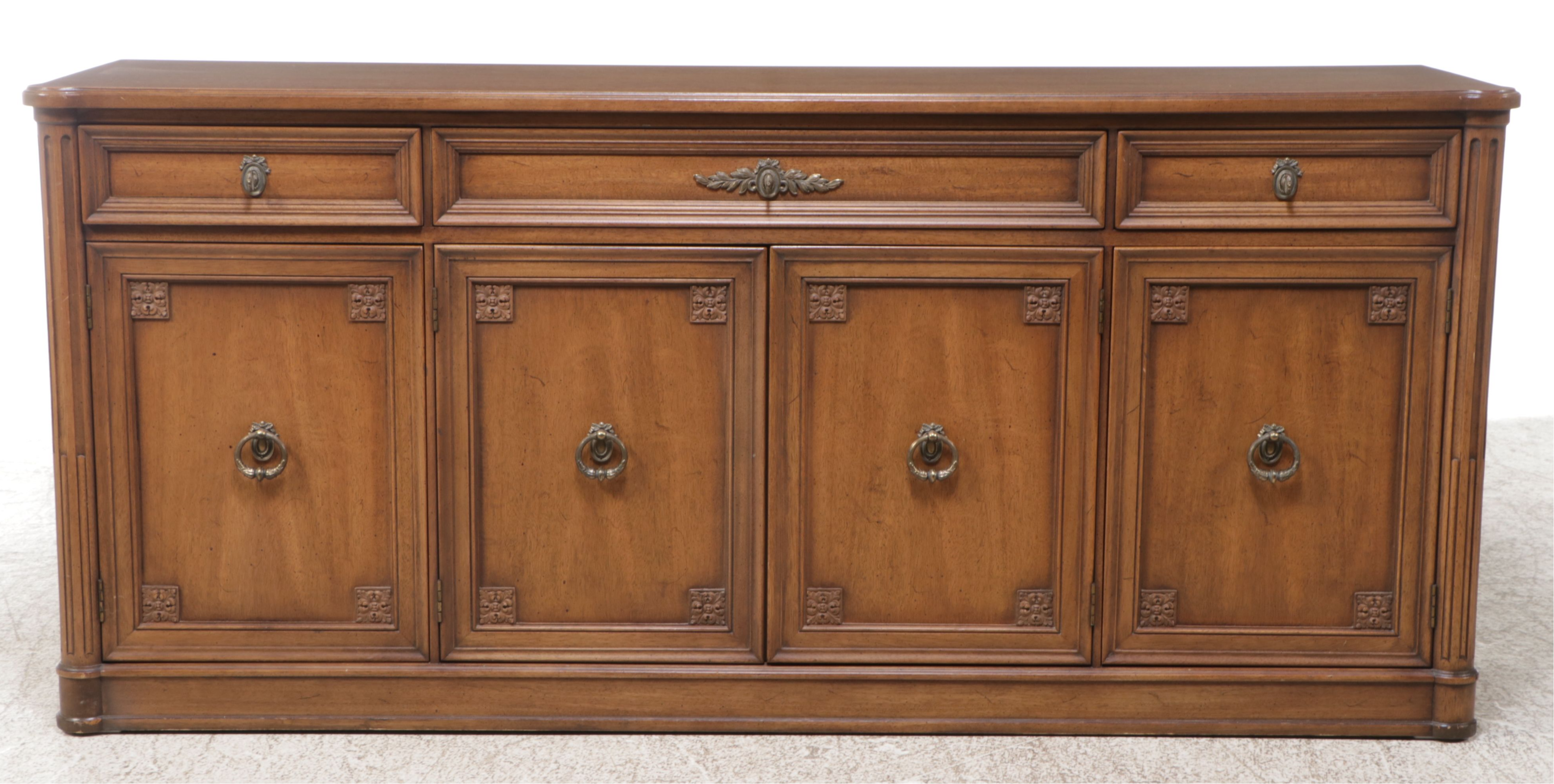 Henredon Louis XVI Style Walnut Buffet