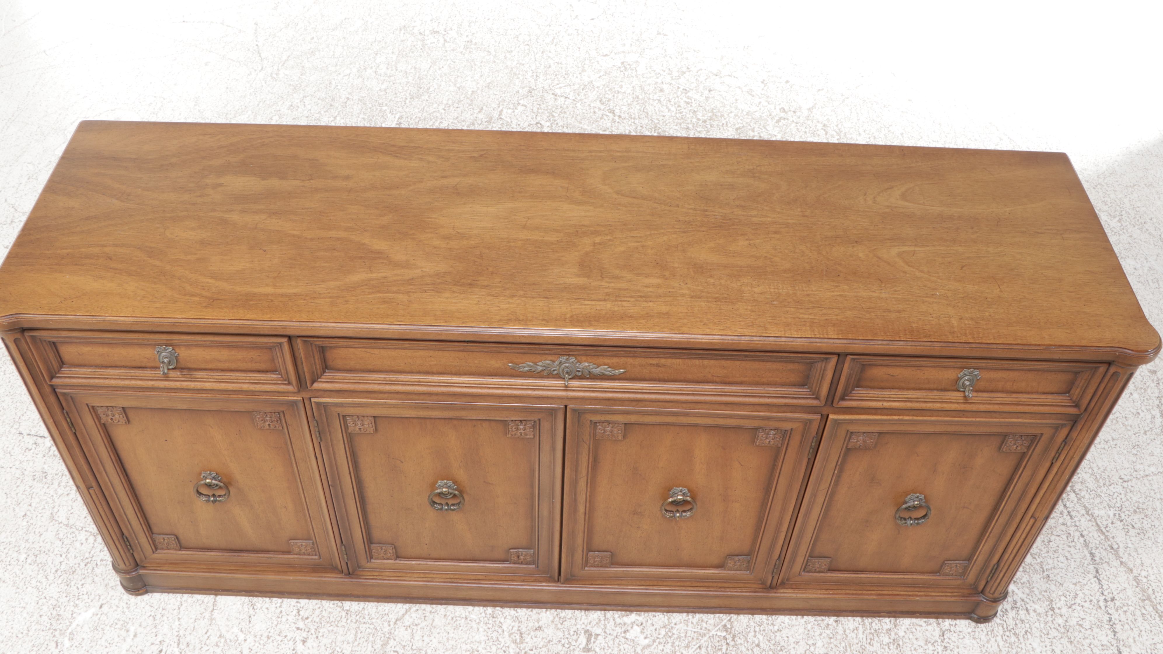 Henredon Louis XVI Style Walnut Buffet