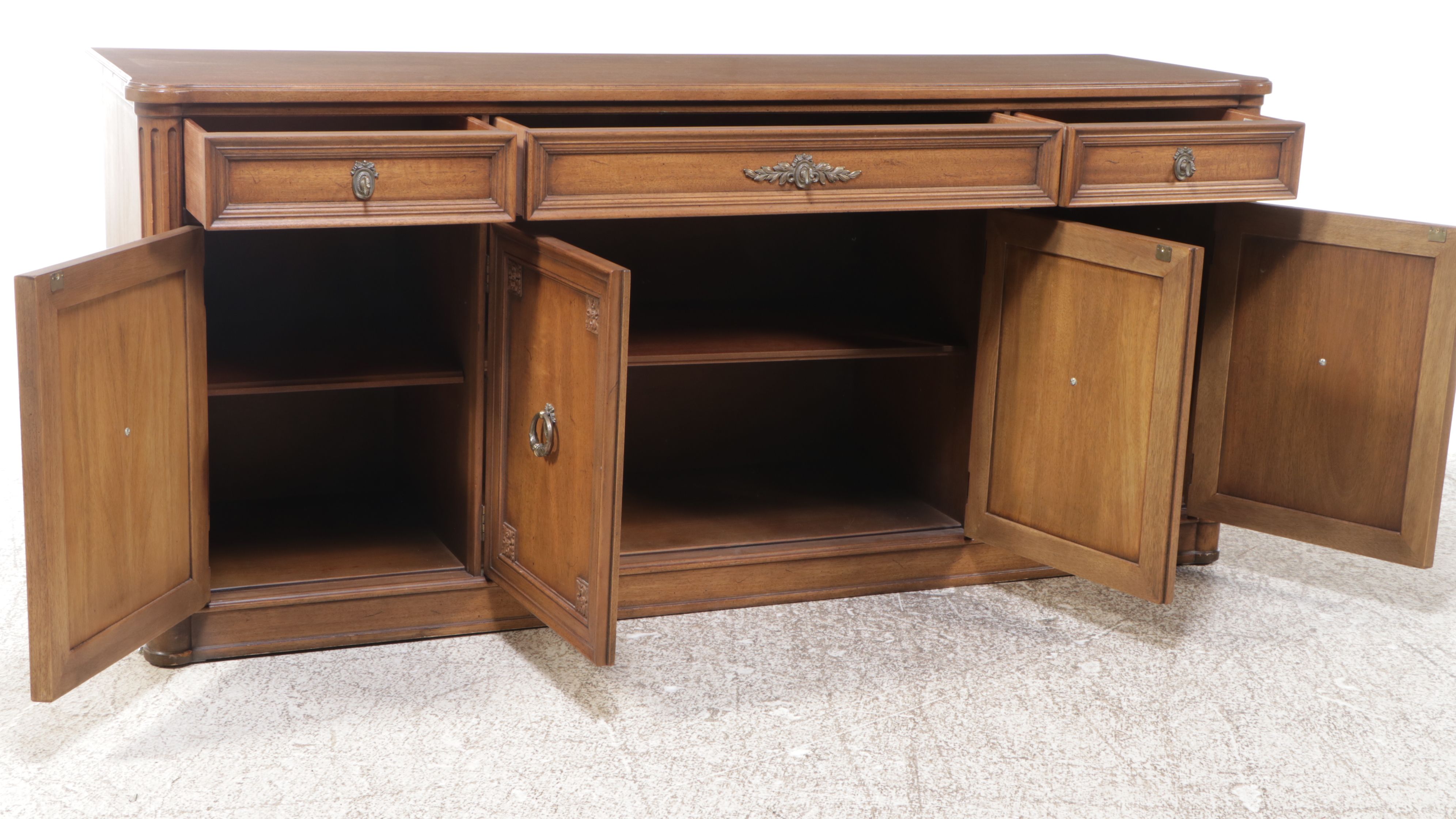 Henredon Louis XVI Style Walnut Buffet