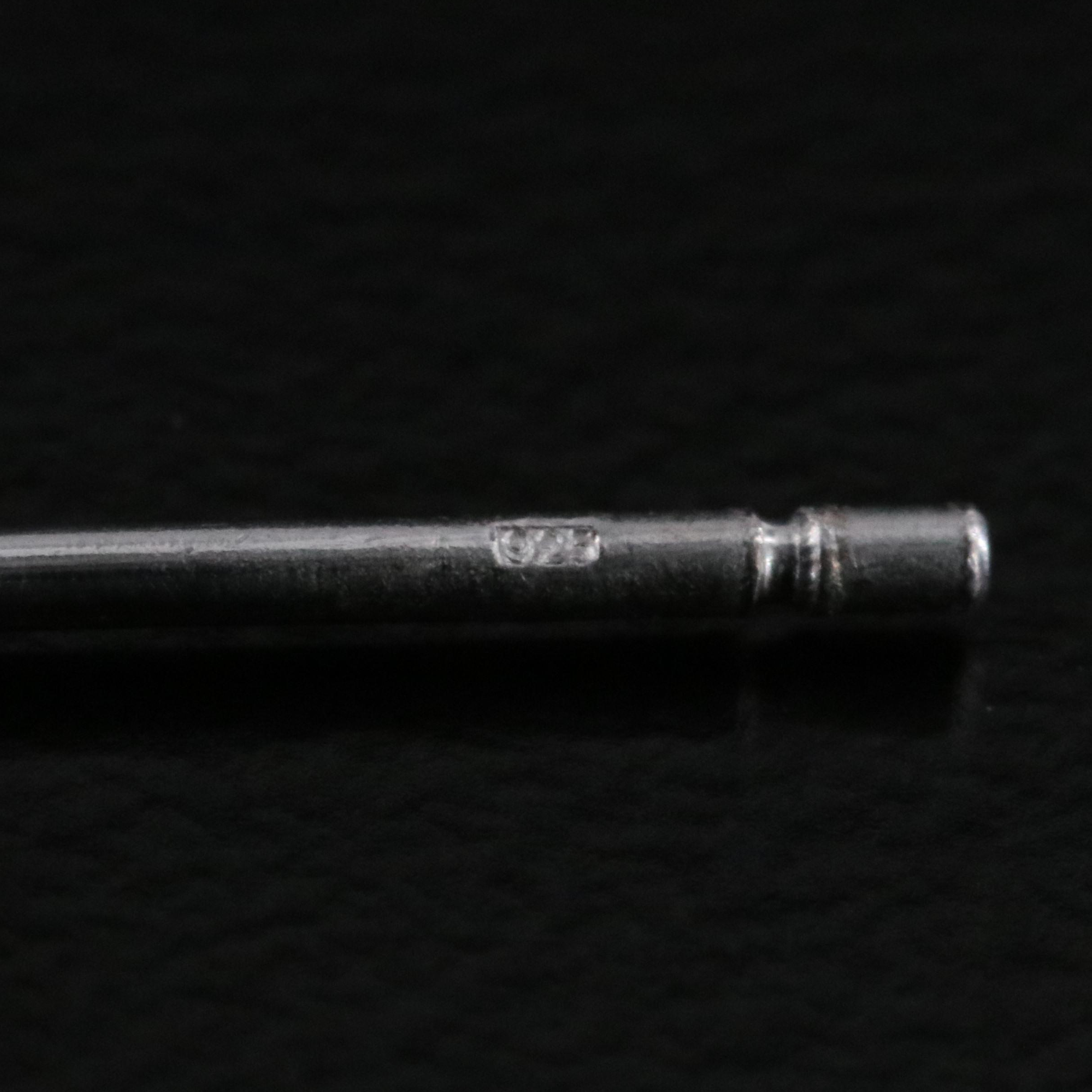 Sterling Pearl and Ruby Pendant Earrings with Rose Tone Accent