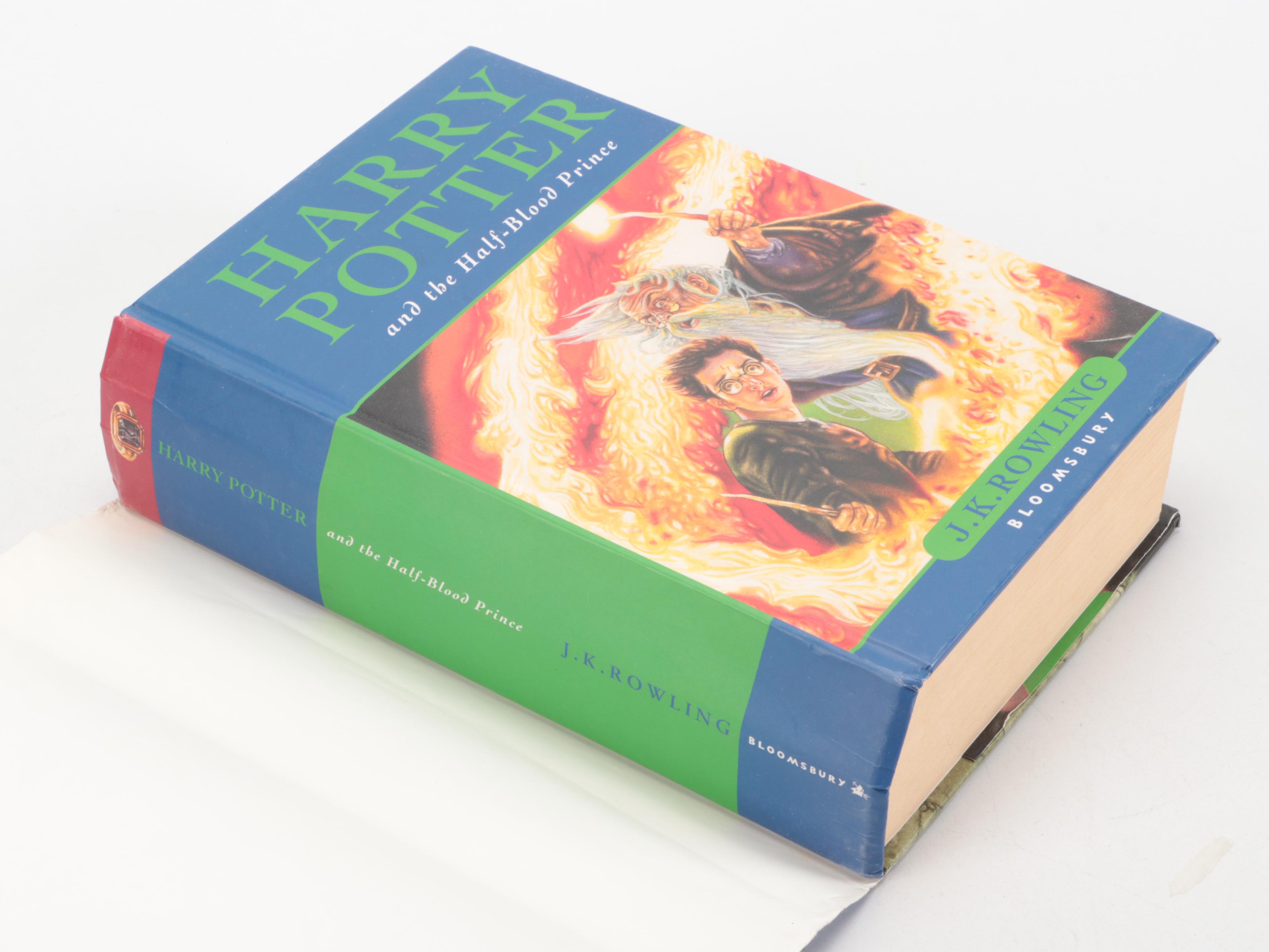 First UK Edition "Harry Potter and the Half-Blood Prince" by J. K. Rowling