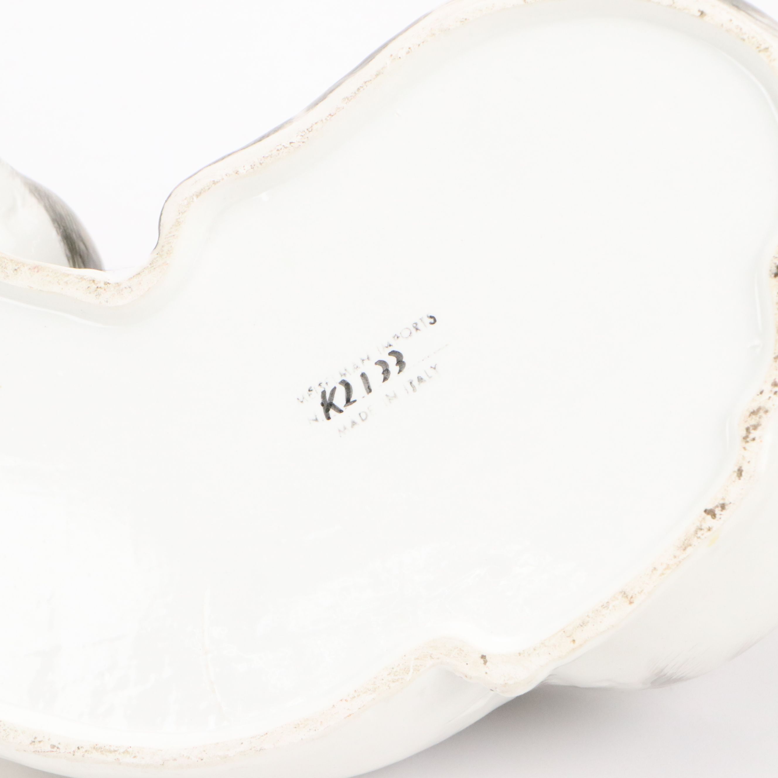 Herend "Rabbit on Leaf" Porcelain Figurine with Other Ceramic Animals