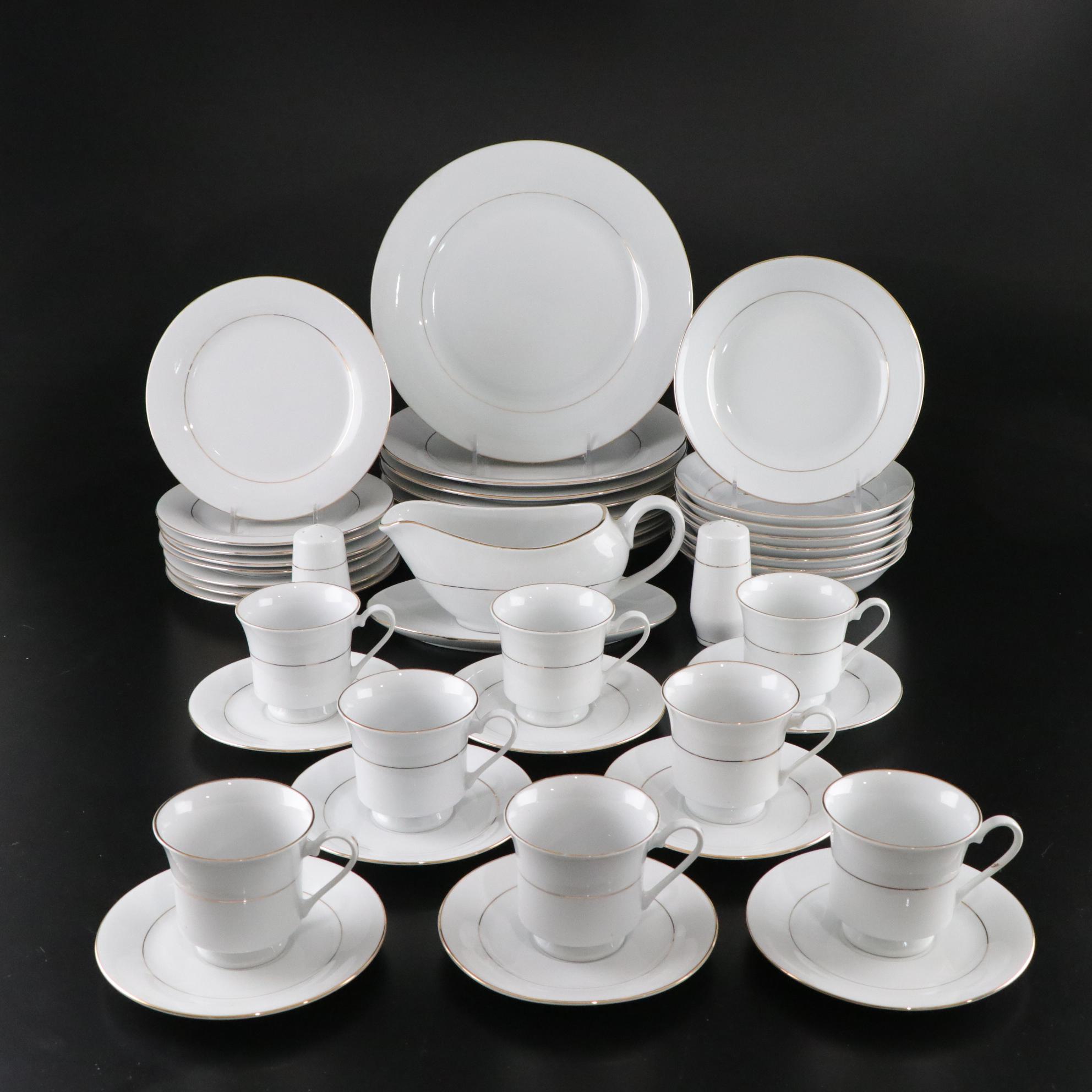 Sakura "Classic Gold" Porcelain Dinner Service