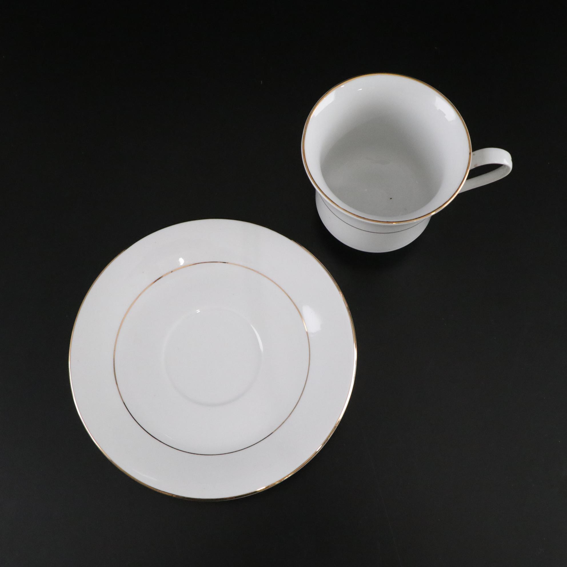 Sakura "Classic Gold" Porcelain Dinner Service