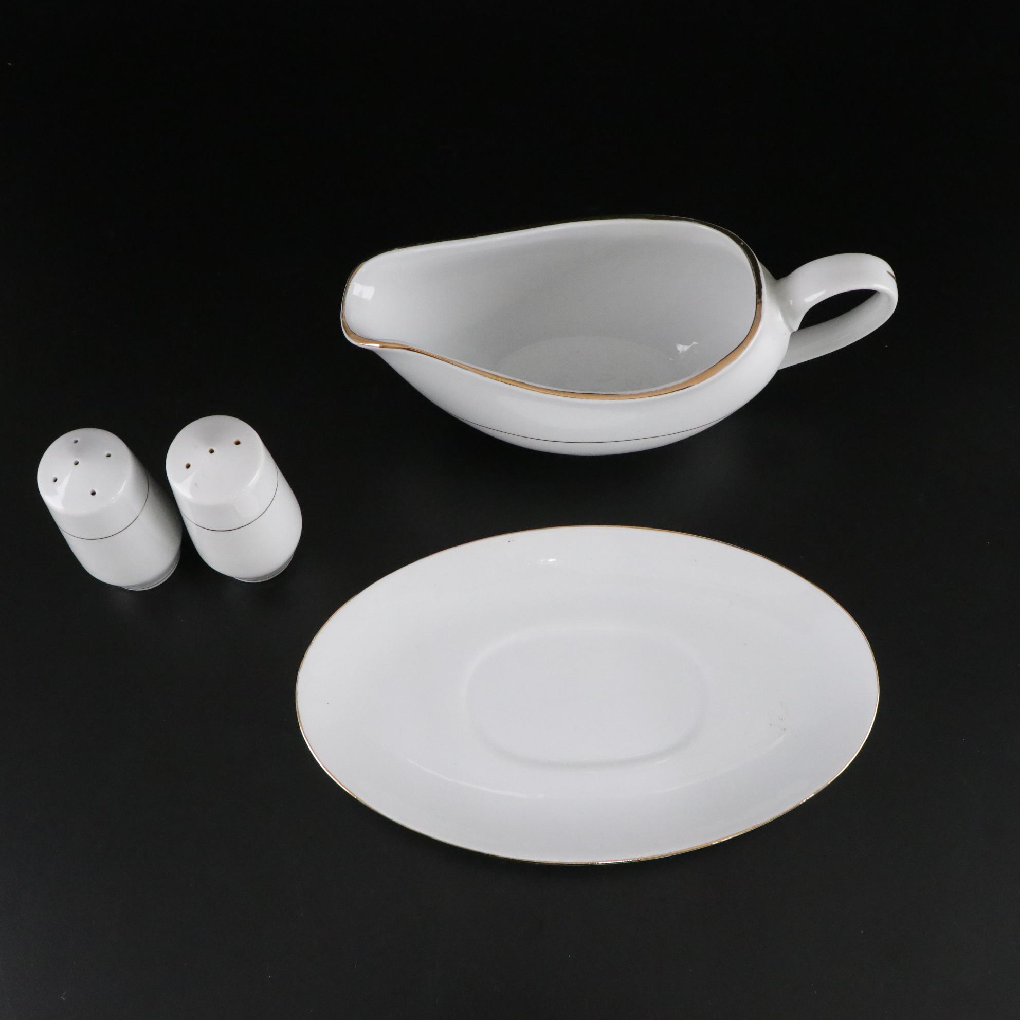 Sakura "Classic Gold" Porcelain Dinner Service