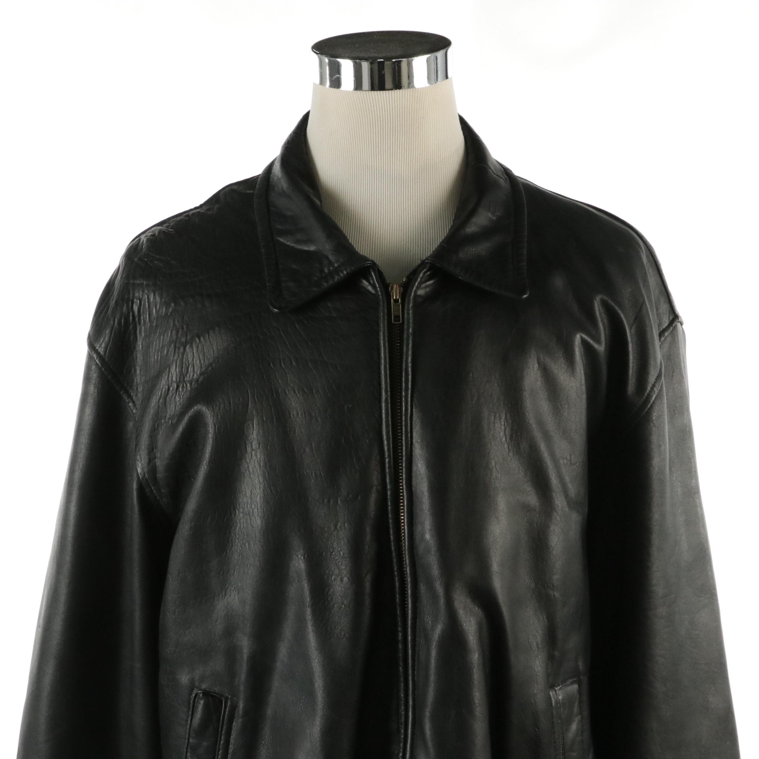 Men's Kenneth Cole Reaction and Blue Eagle Leather Jackets