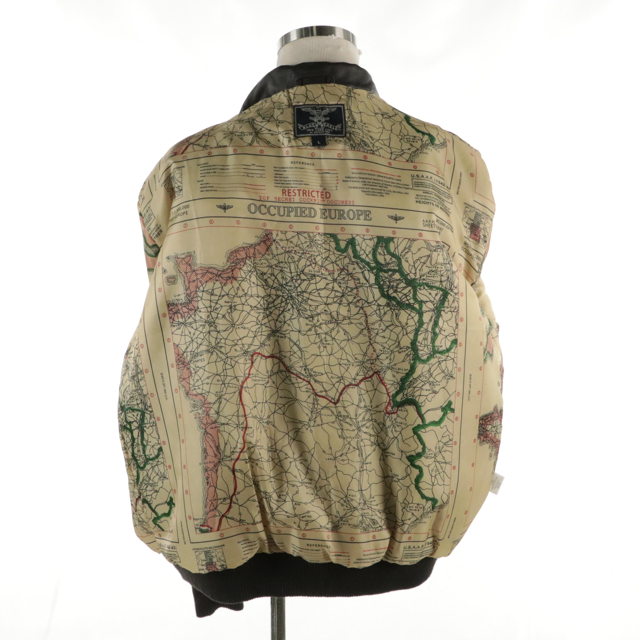 Men's Kenneth Cole Reaction and Blue Eagle Leather Jackets