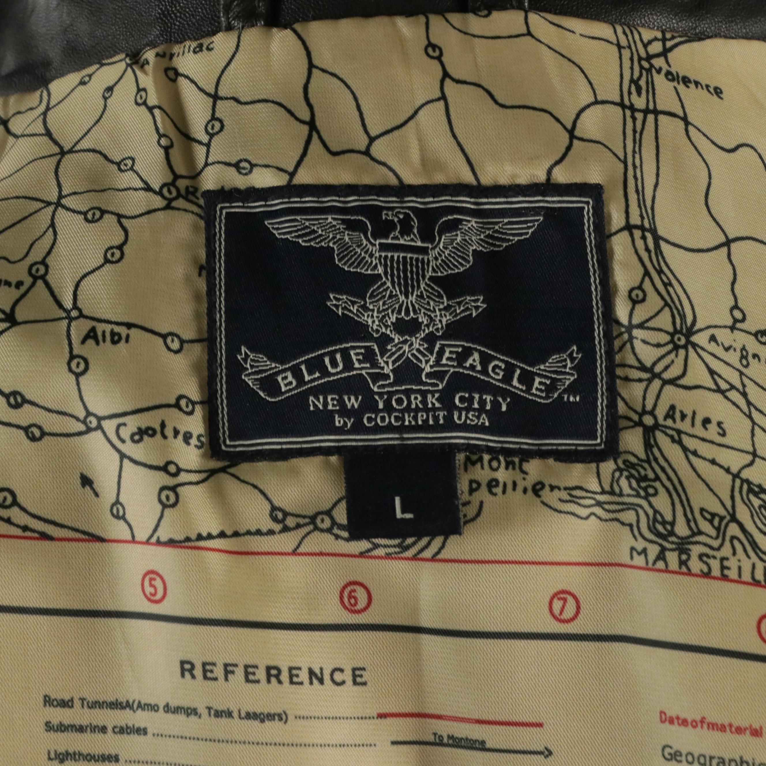 Men's Kenneth Cole Reaction and Blue Eagle Leather Jackets