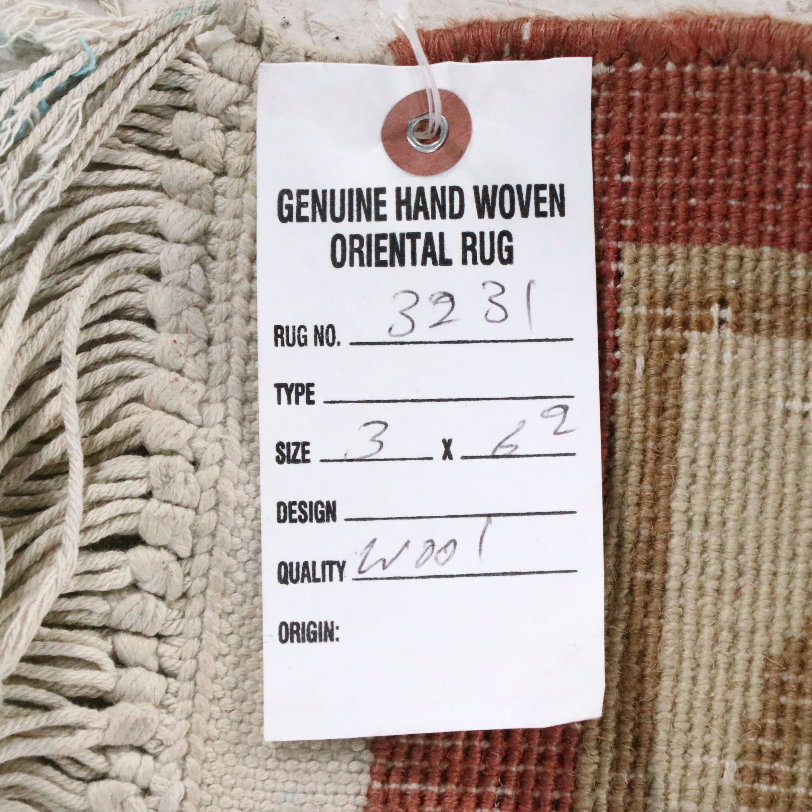 3'1 x 6'9 Hand-Knotted Chinese Peking Area Rug