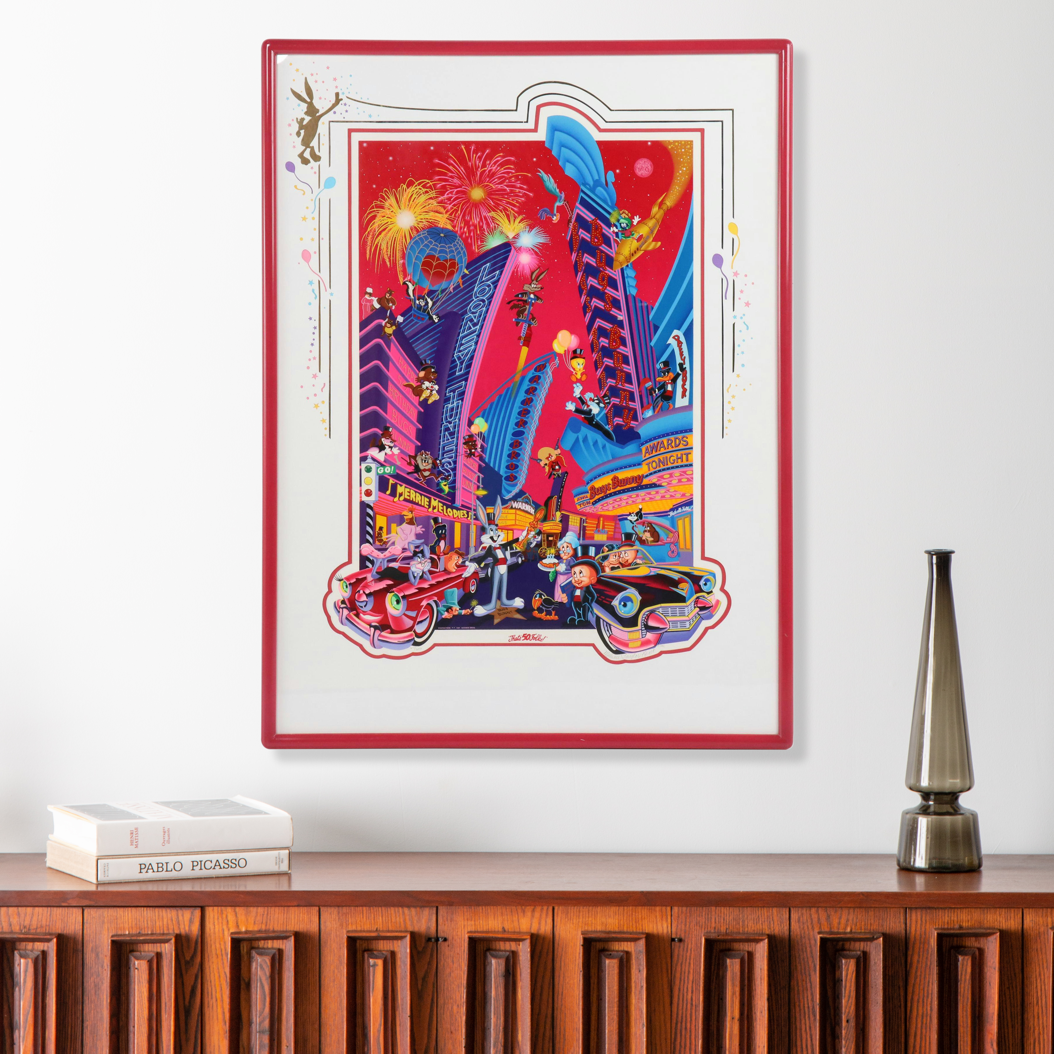 Melanie Taylor Kent Serigraph "That's 50 Folks!," 1991