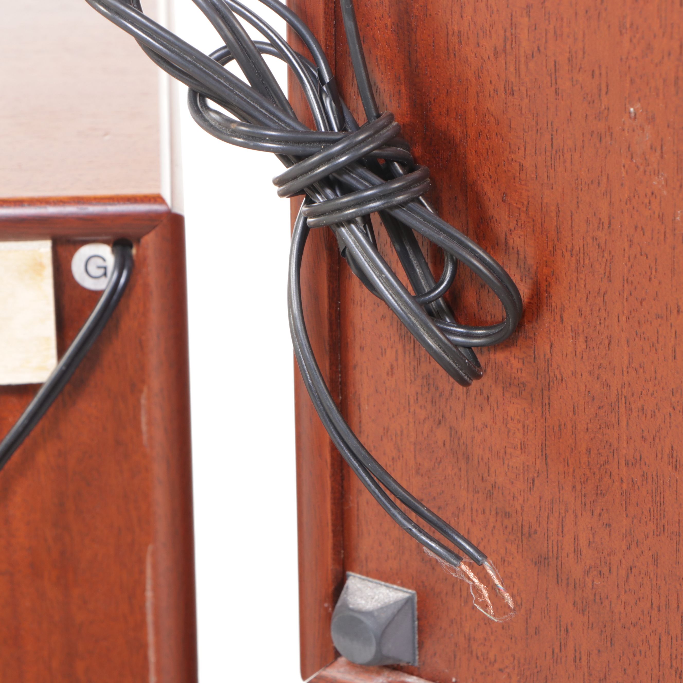 Modernist Style Rosewood Finished Modular Display Cabinets