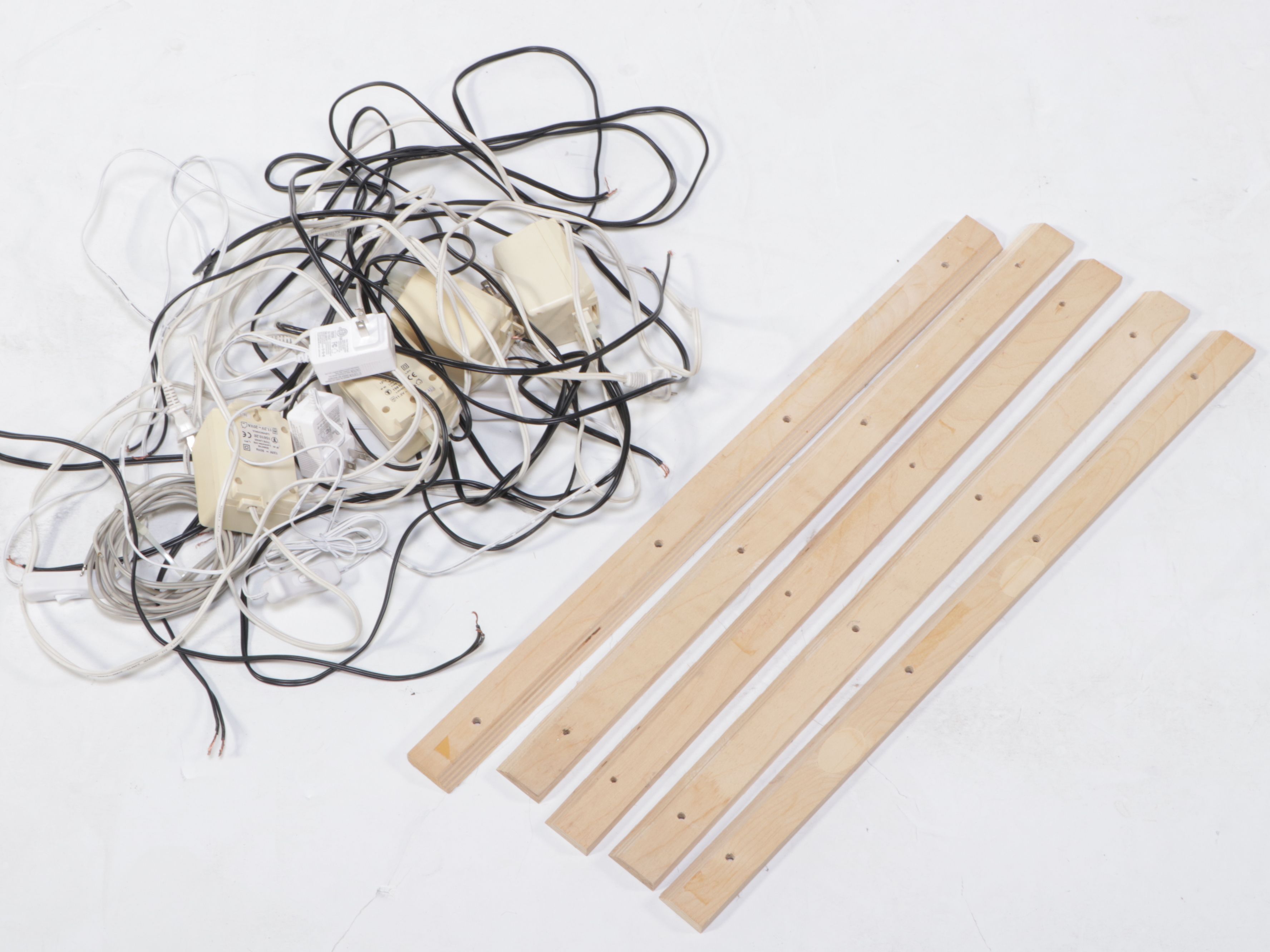 Modernist Style Rosewood Finished Modular Display Cabinets