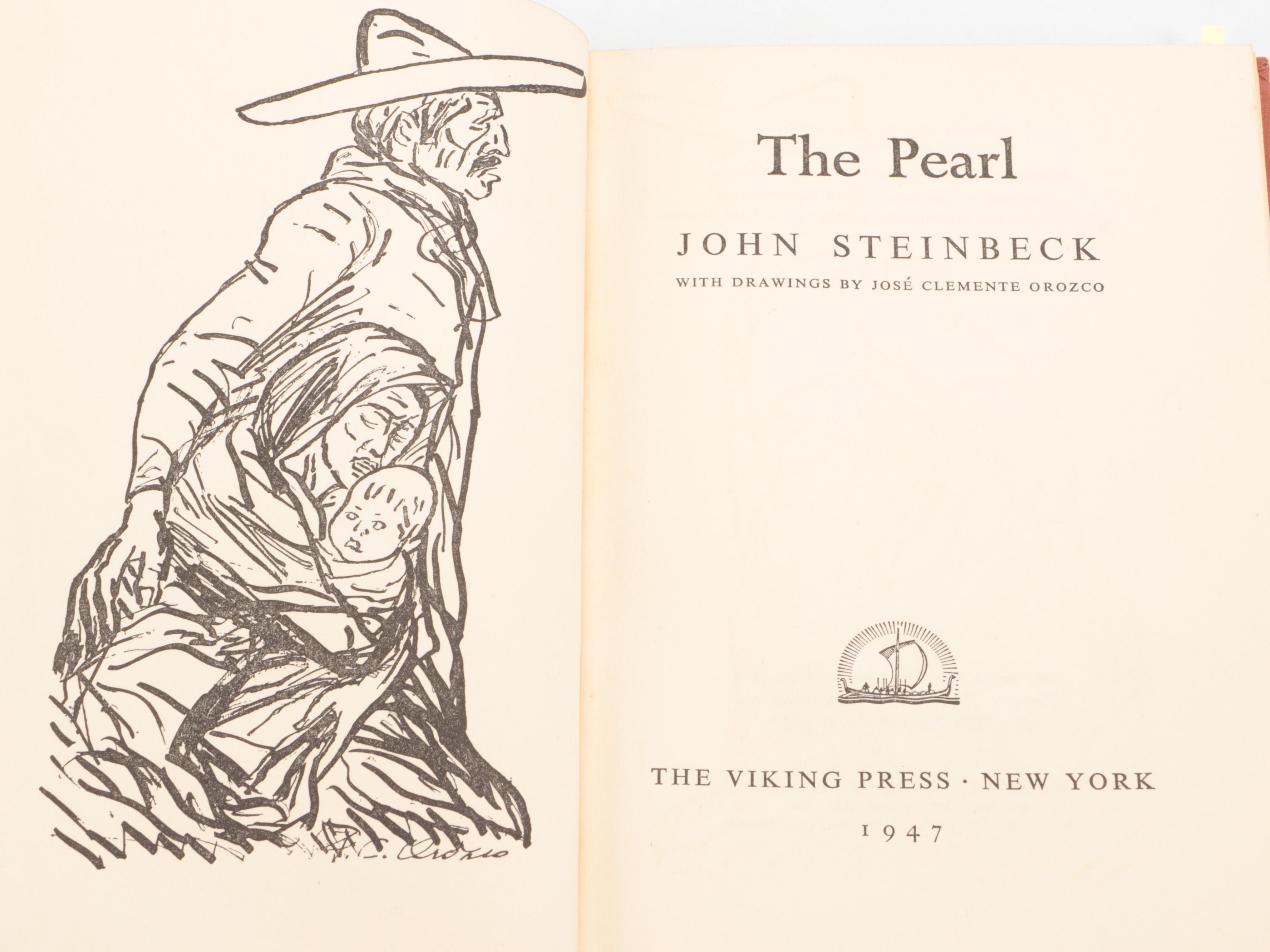First Printing "The Pearl" by John Steinbeck, 1947