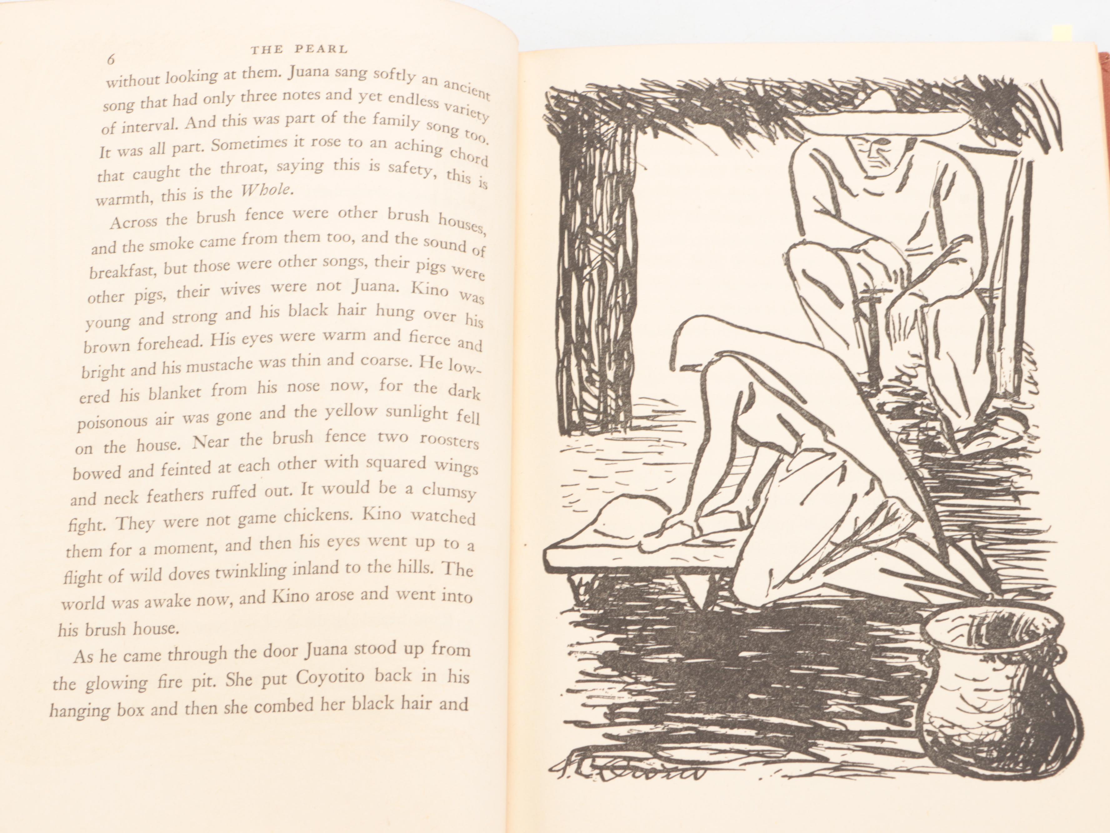 First Printing "The Pearl" by John Steinbeck, 1947