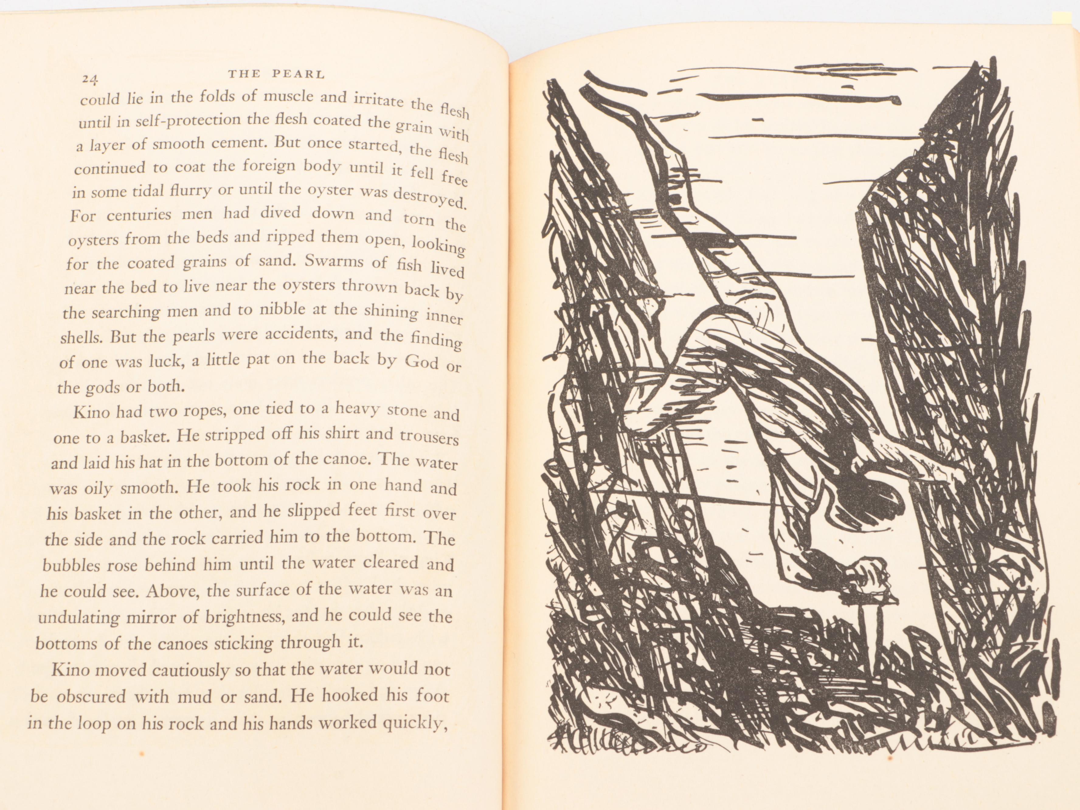 First Printing "The Pearl" by John Steinbeck, 1947