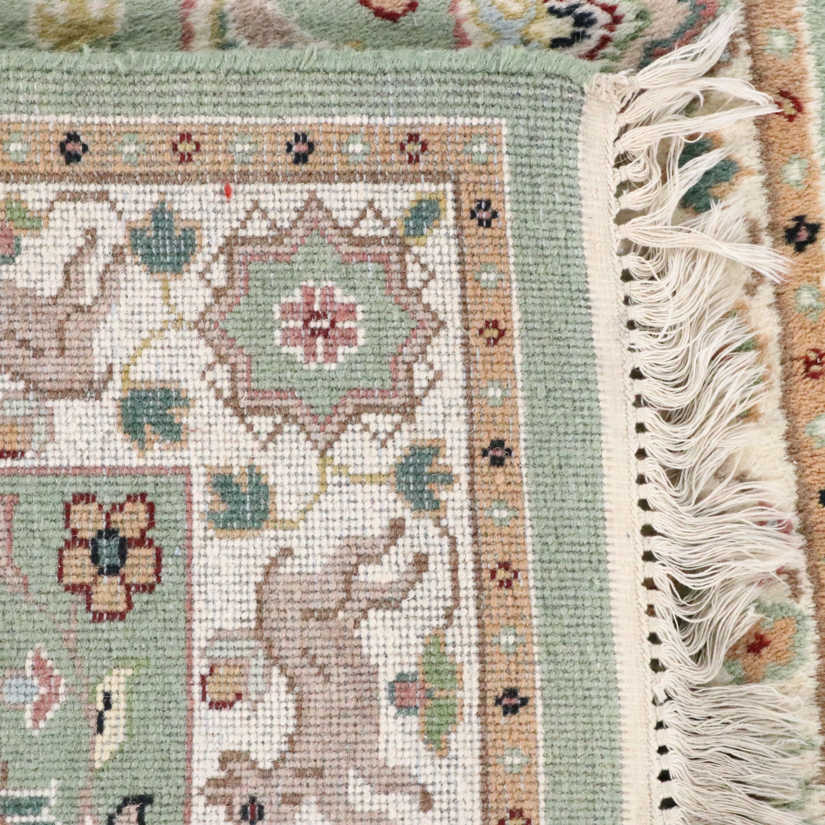 2'6 x 8'4 Hand-Knotted Indo-Persian Tabriz Carpet Runner