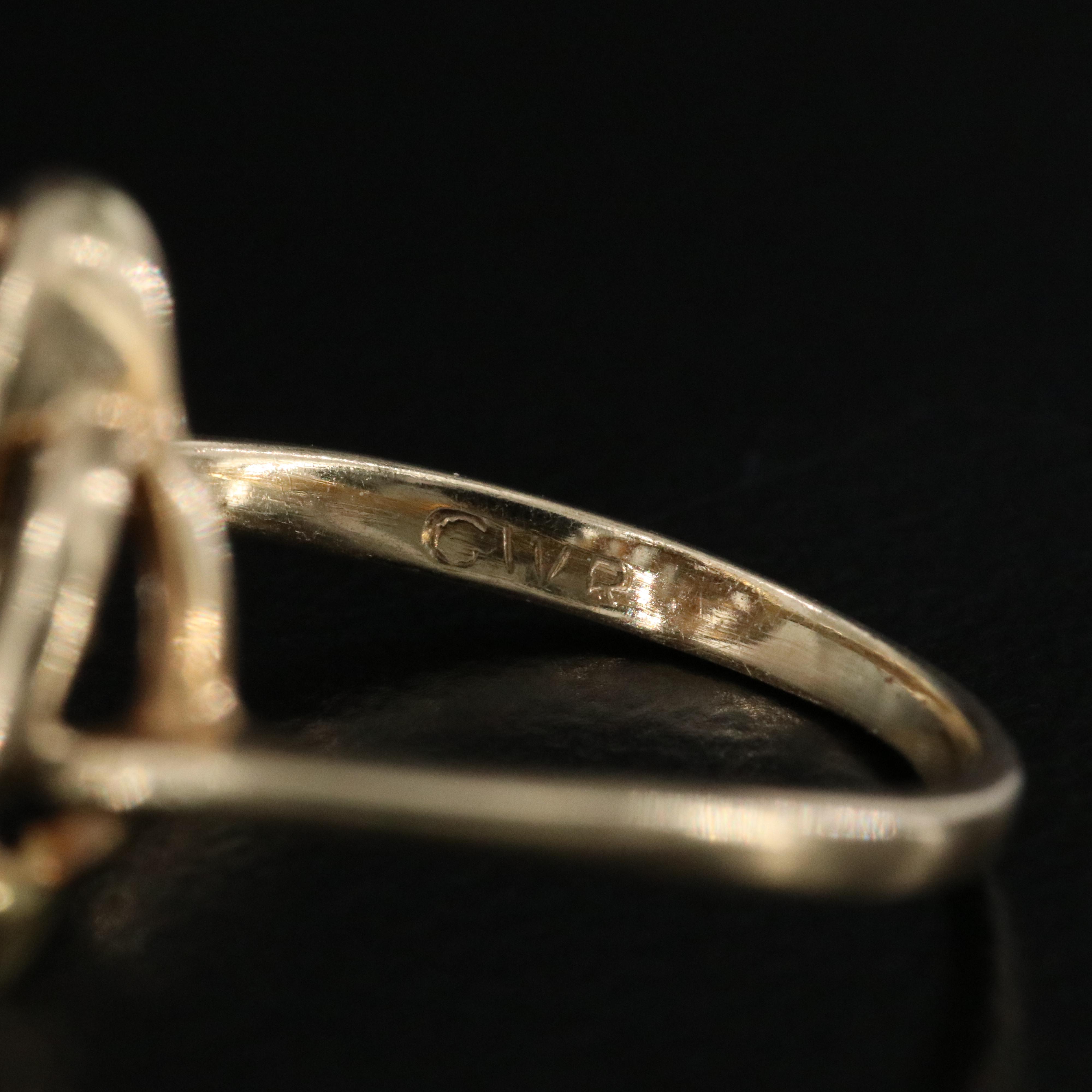 14K 0.15 CTW Diamond Ring