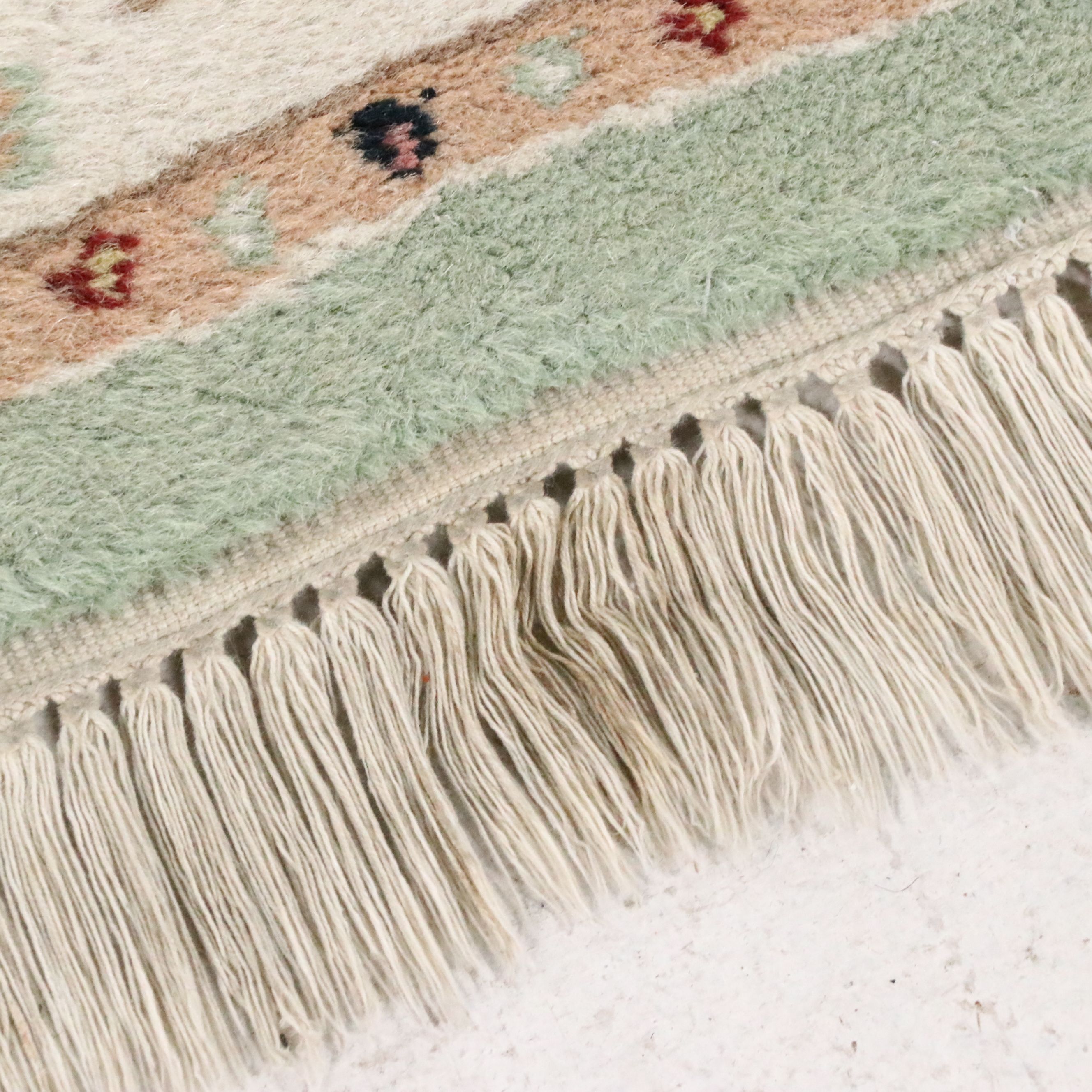 2'6 x 8'4 Hand-Knotted Indo-Persian Tabriz Carpet Runner