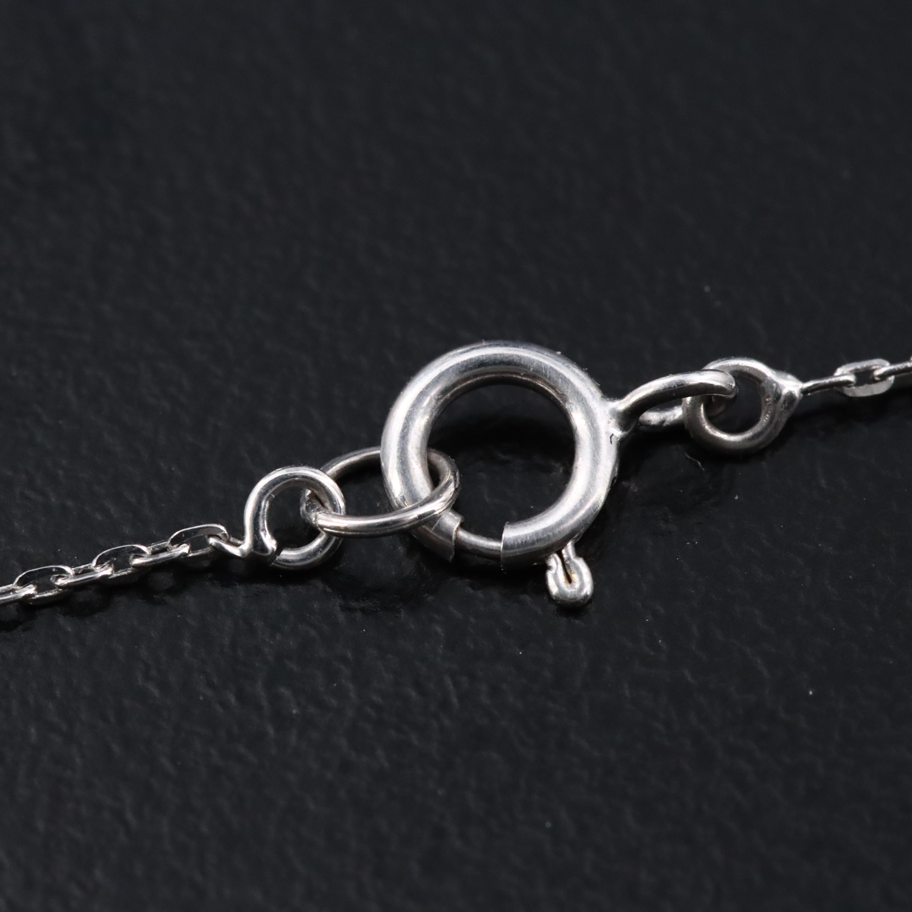 14K 3.37 CTW Lab Grown Diamond Pendant Necklace with IGI Jewelry Report