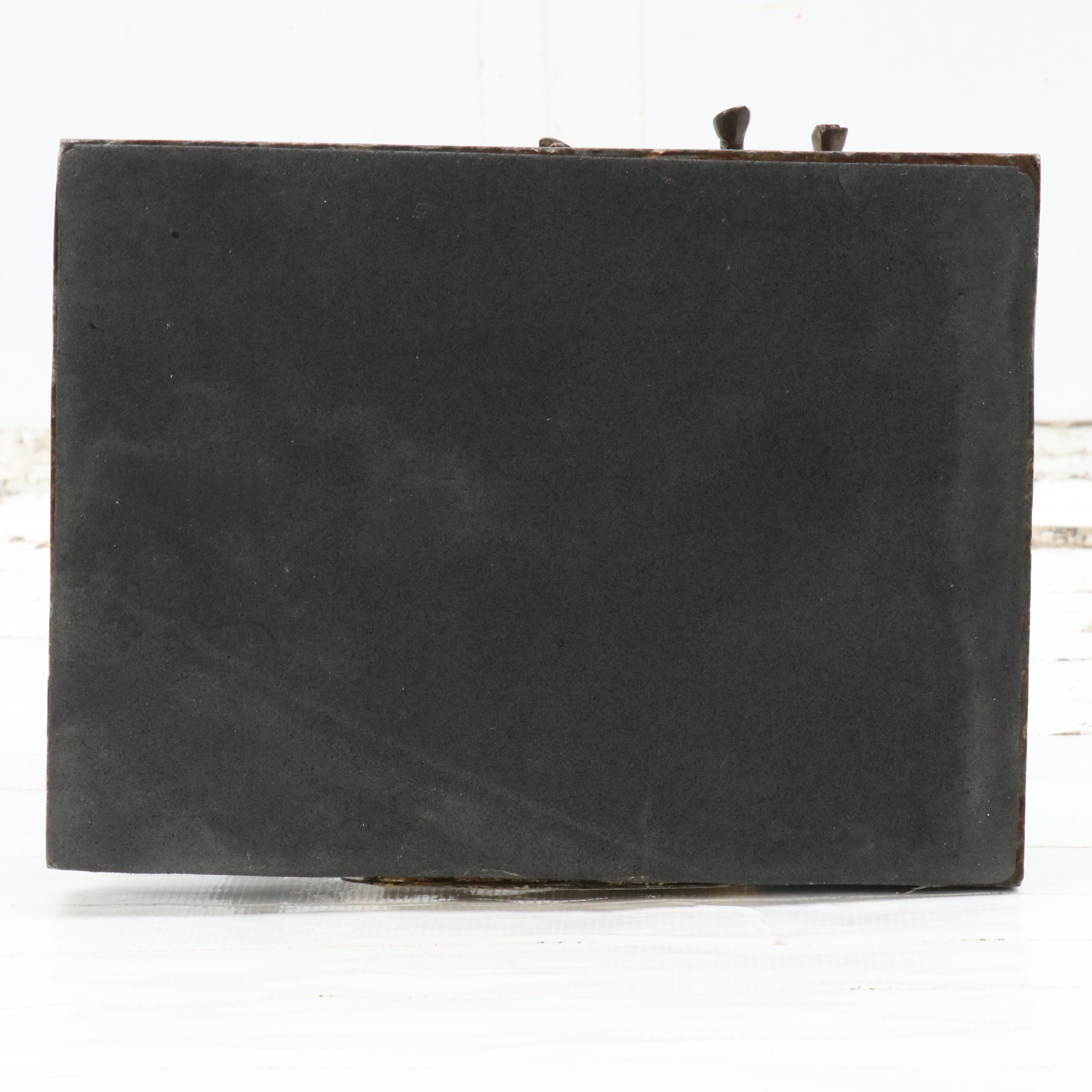 Bronze Sculpture After Frederic Remington "Coming Thru The Rye"