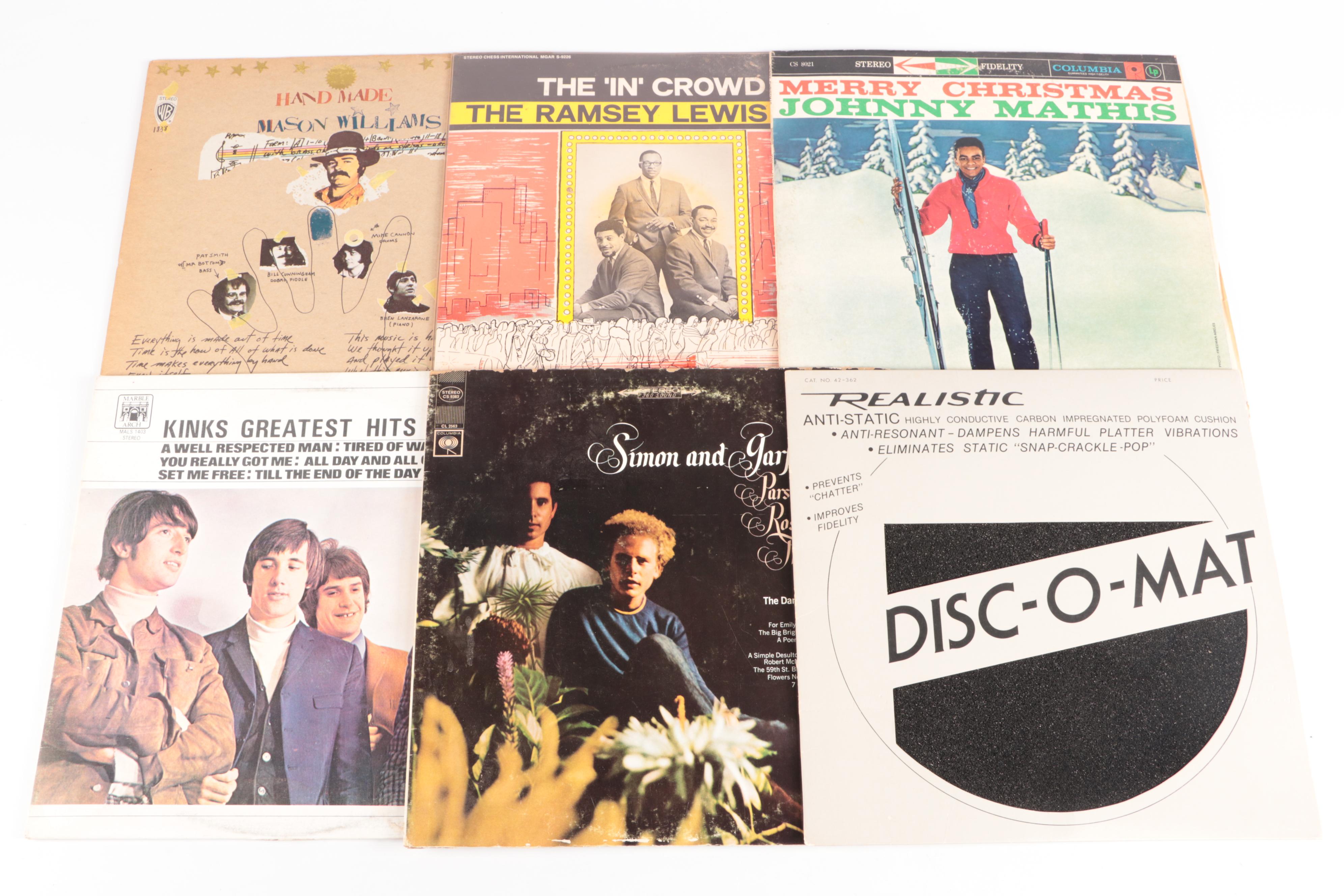 Gordon Lightfoot, Simon and Garfunkel, Moody Blues, and More Vinyl Record Albums