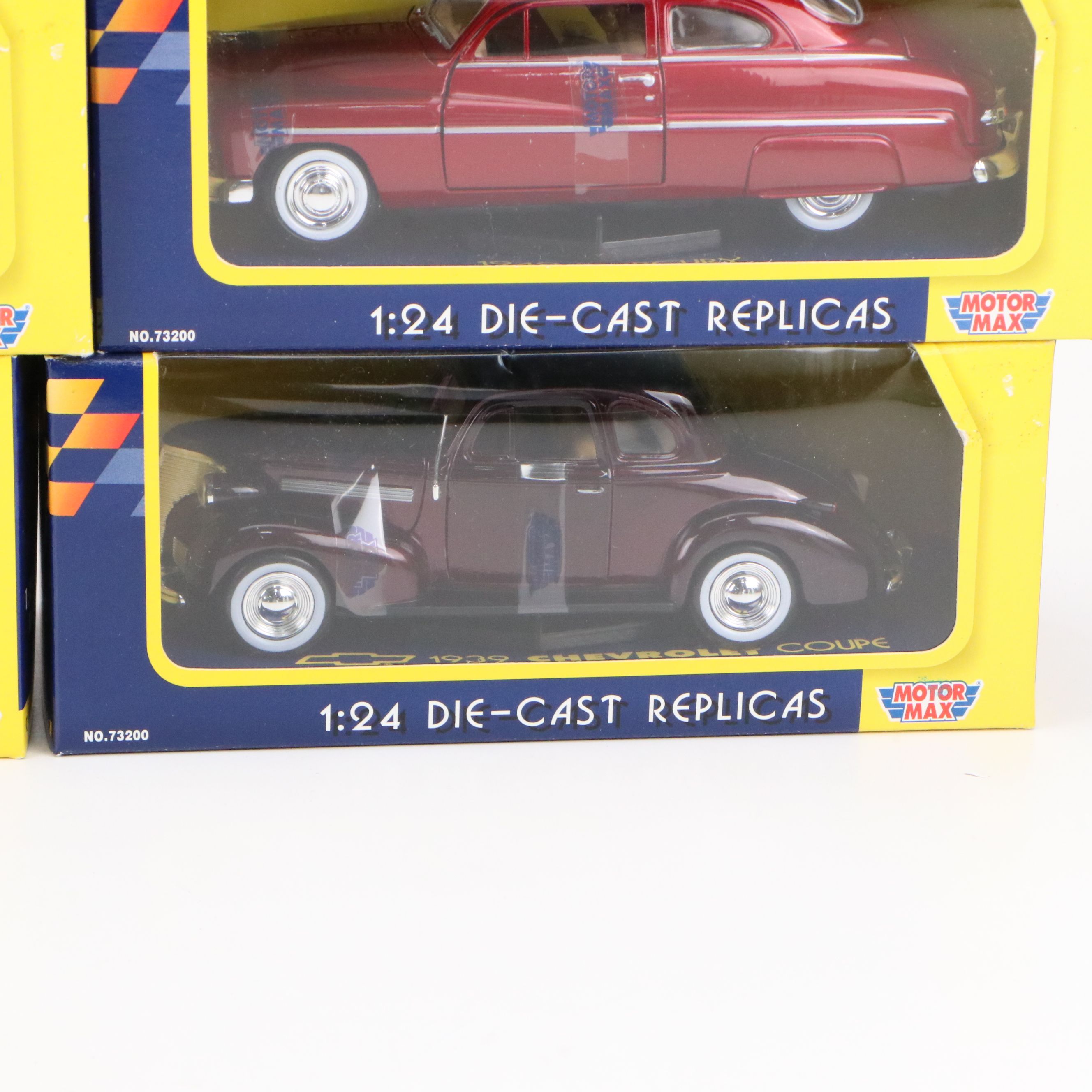 MotorMax "1948 Chevy Aerosedan Fleetline" and More Diecast Replica Model Cars