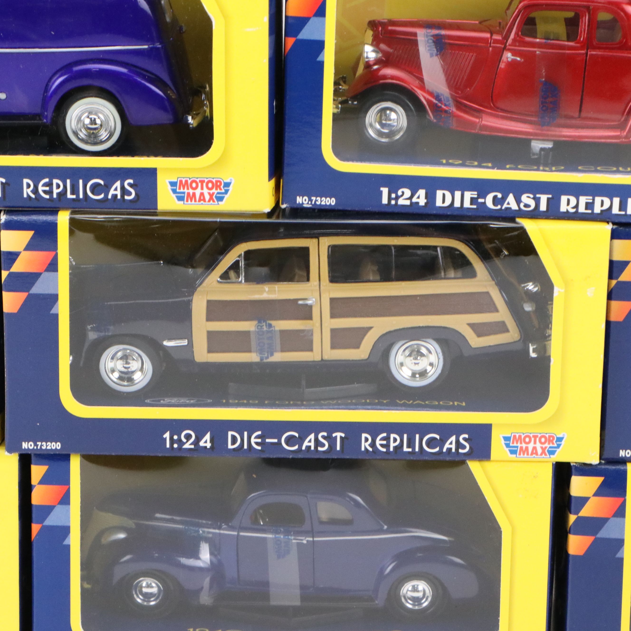 MotorMax "1948 Chevy Aerosedan Fleetline" and More Diecast Replica Model Cars