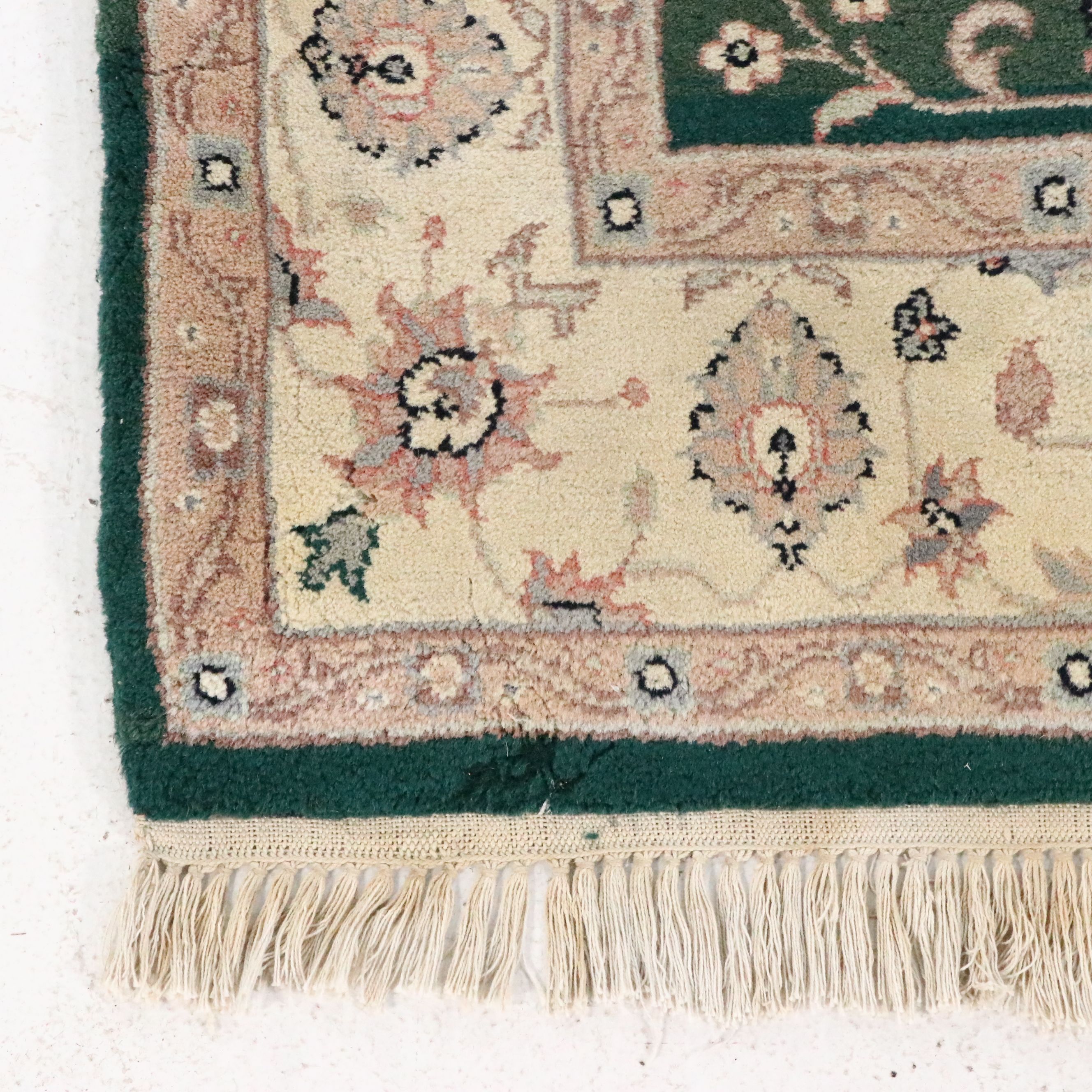 3'10 x 6'4 Hand-Knotted Indo-Persian Tabriz Area Rug