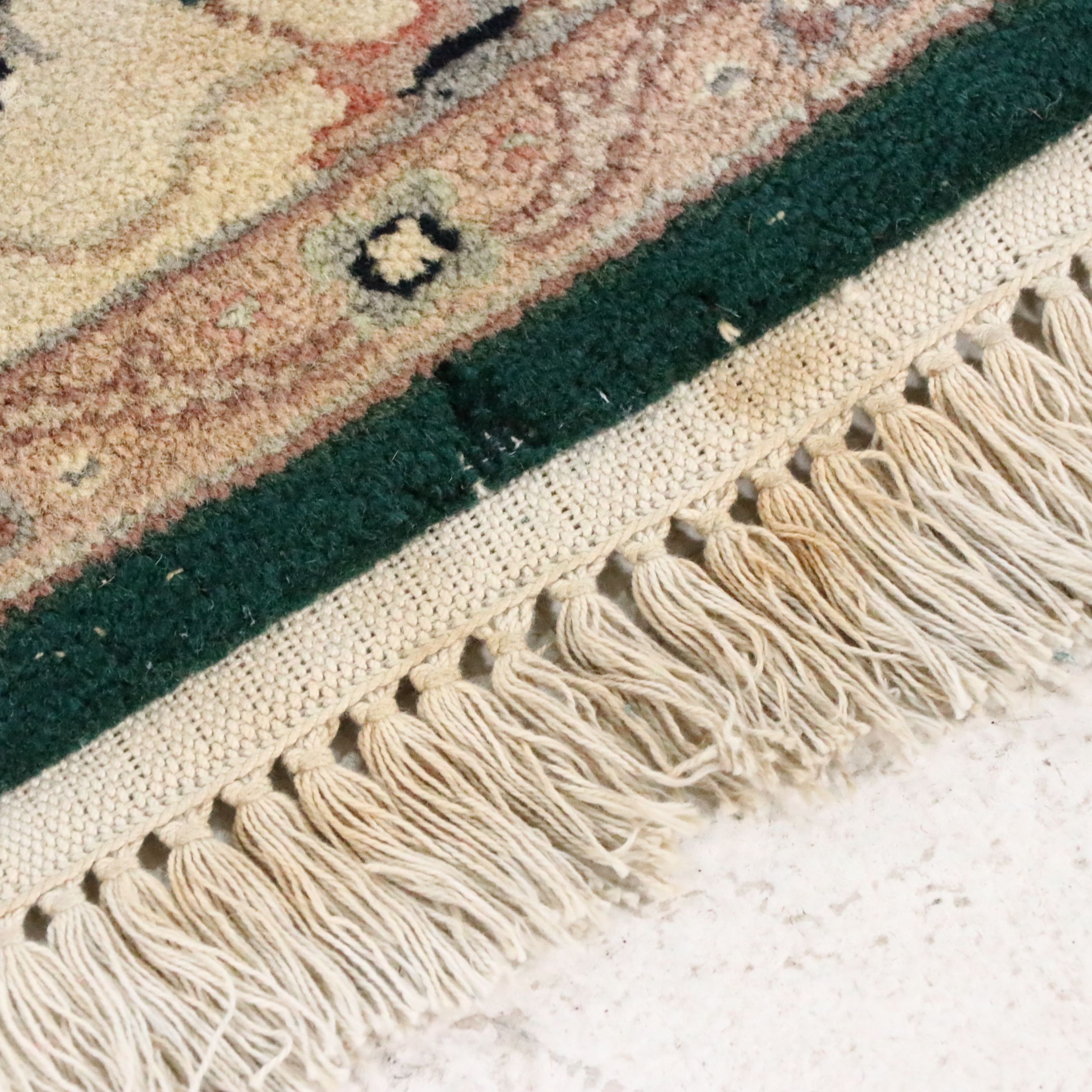 3'10 x 6'4 Hand-Knotted Indo-Persian Tabriz Area Rug