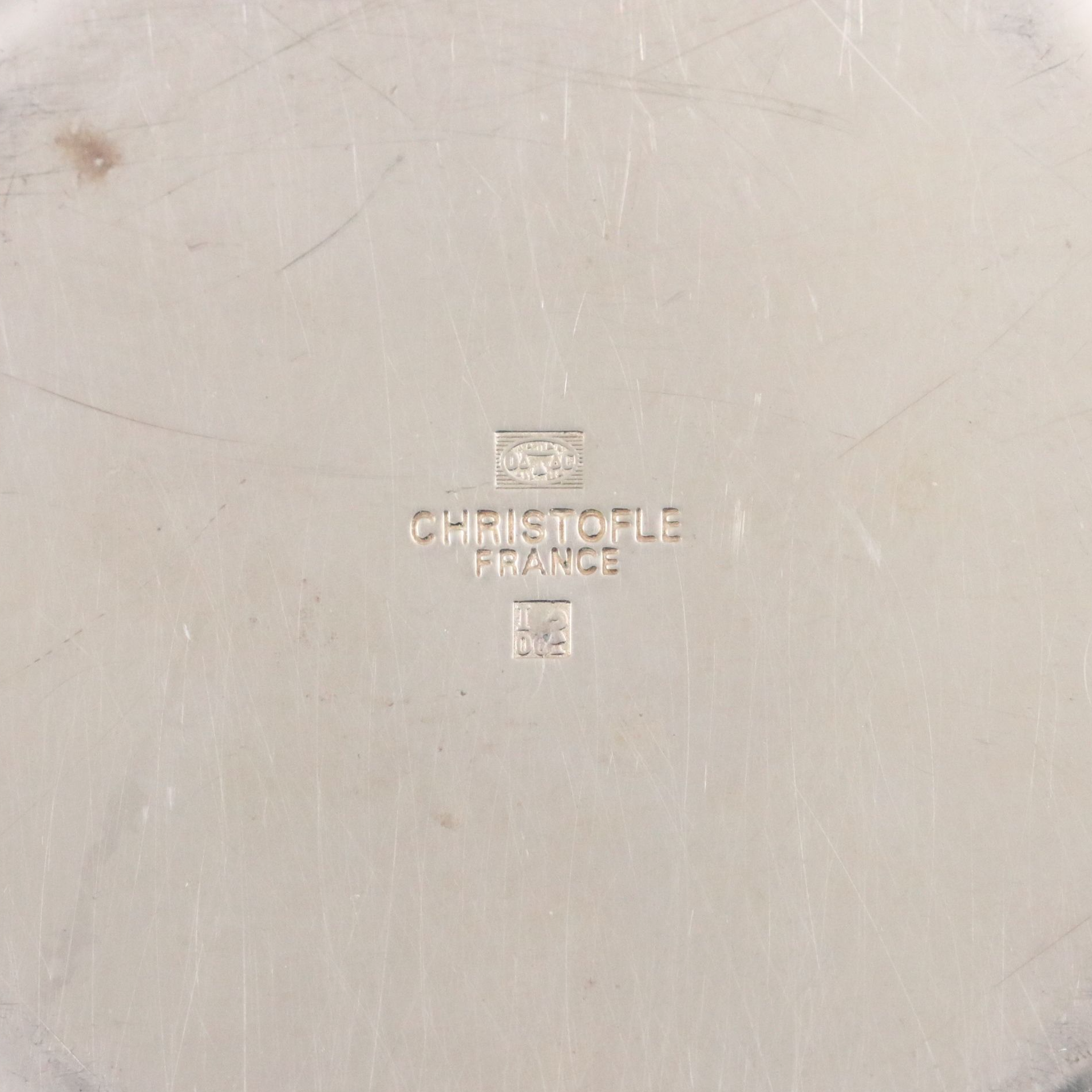 Pair of Christofle French Silver Plate Bowls, 20th Century