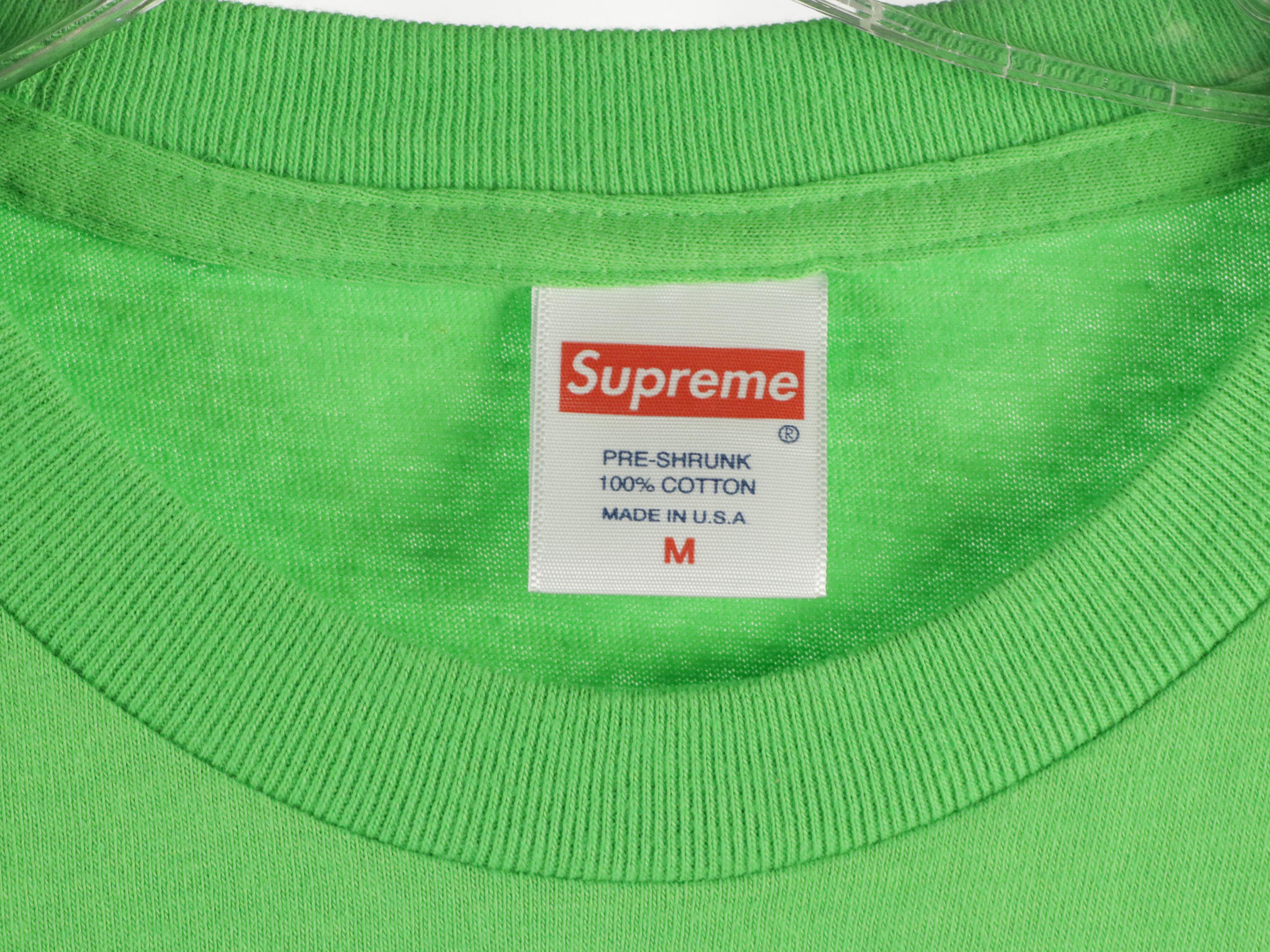 Men's Supreme Pale Peach Logo Graphic Tee with Pre-Shrunk Blank Cotton Shirts