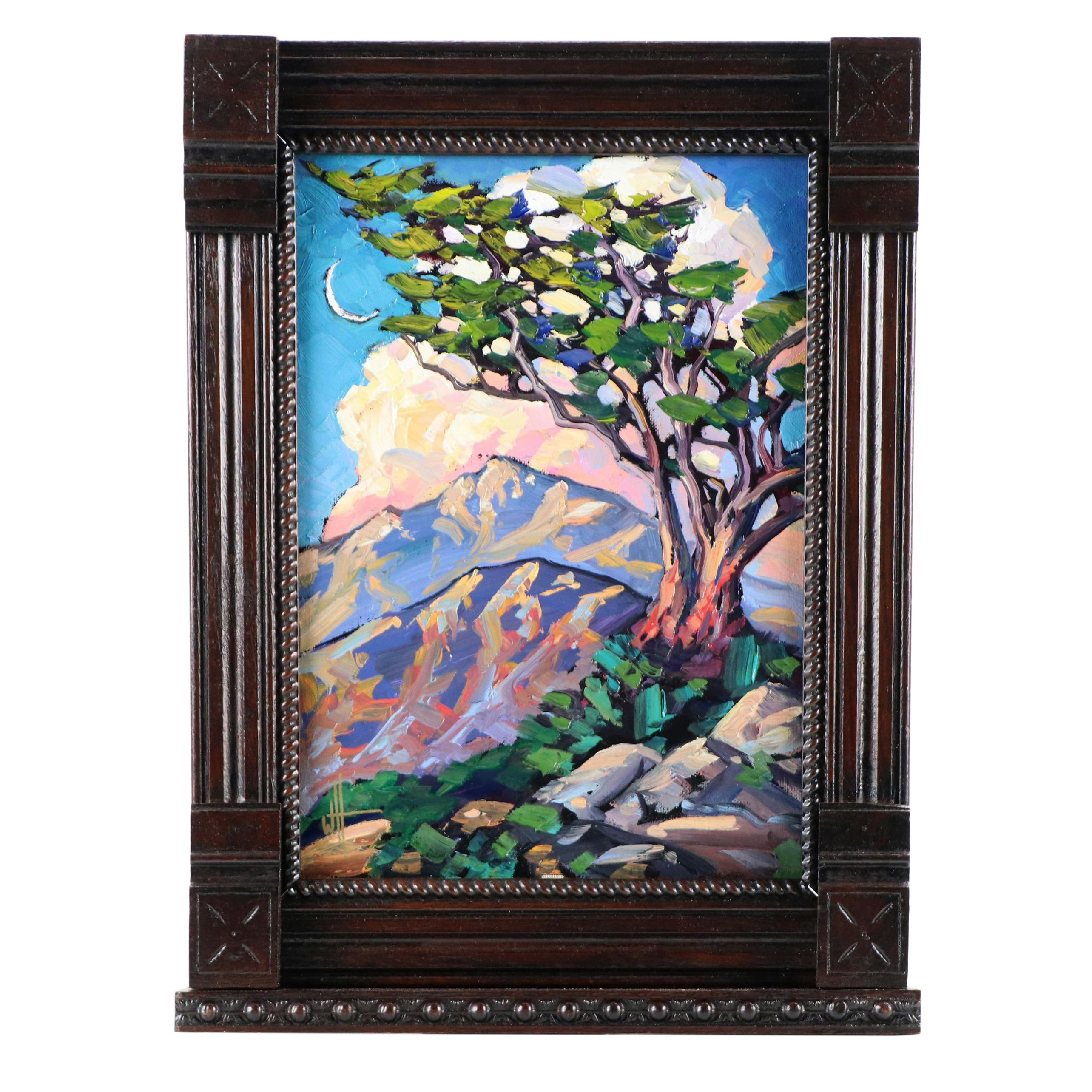 William Hawkins Landscape Oil Painting, 2025