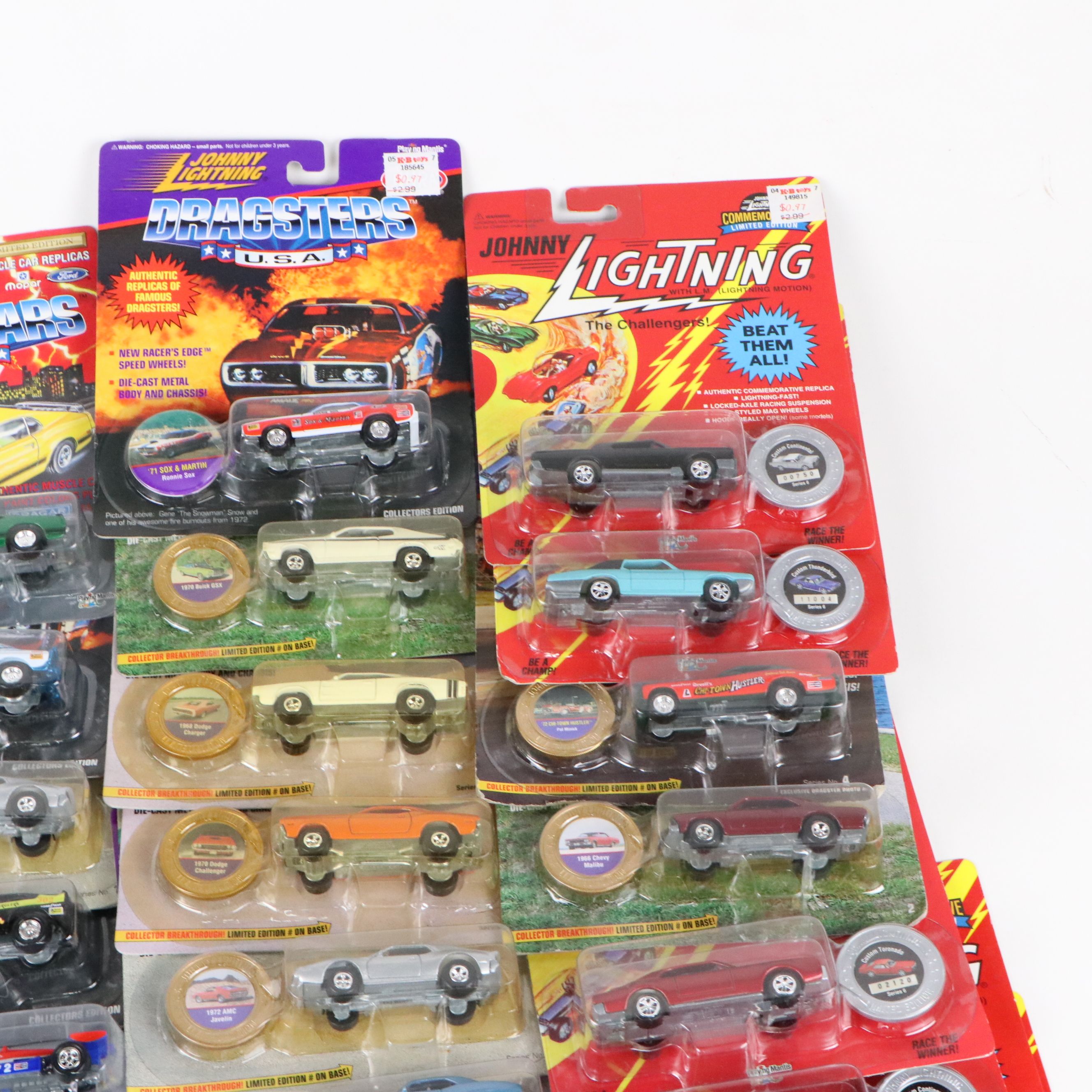 Johnny Lightning "Classic Customs Corvette," "The Challengers" and More Cars