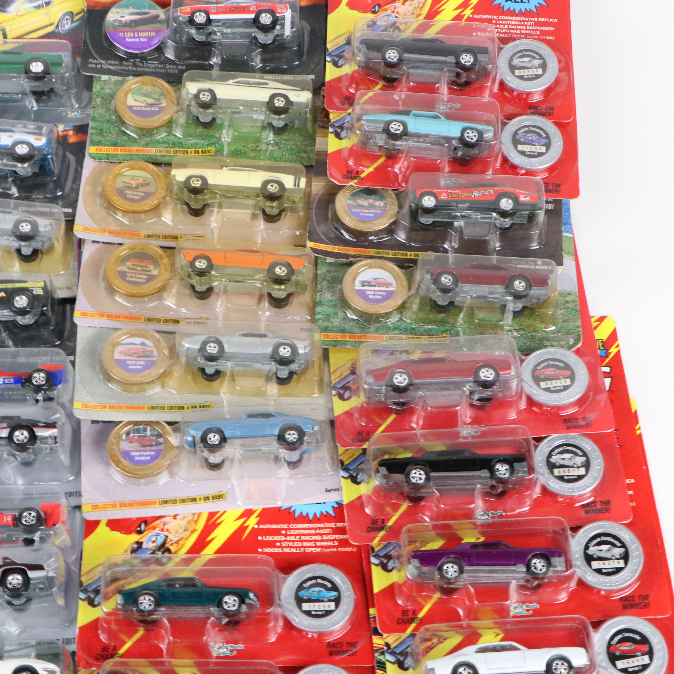 Johnny Lightning "Classic Customs Corvette," "The Challengers" and More Cars