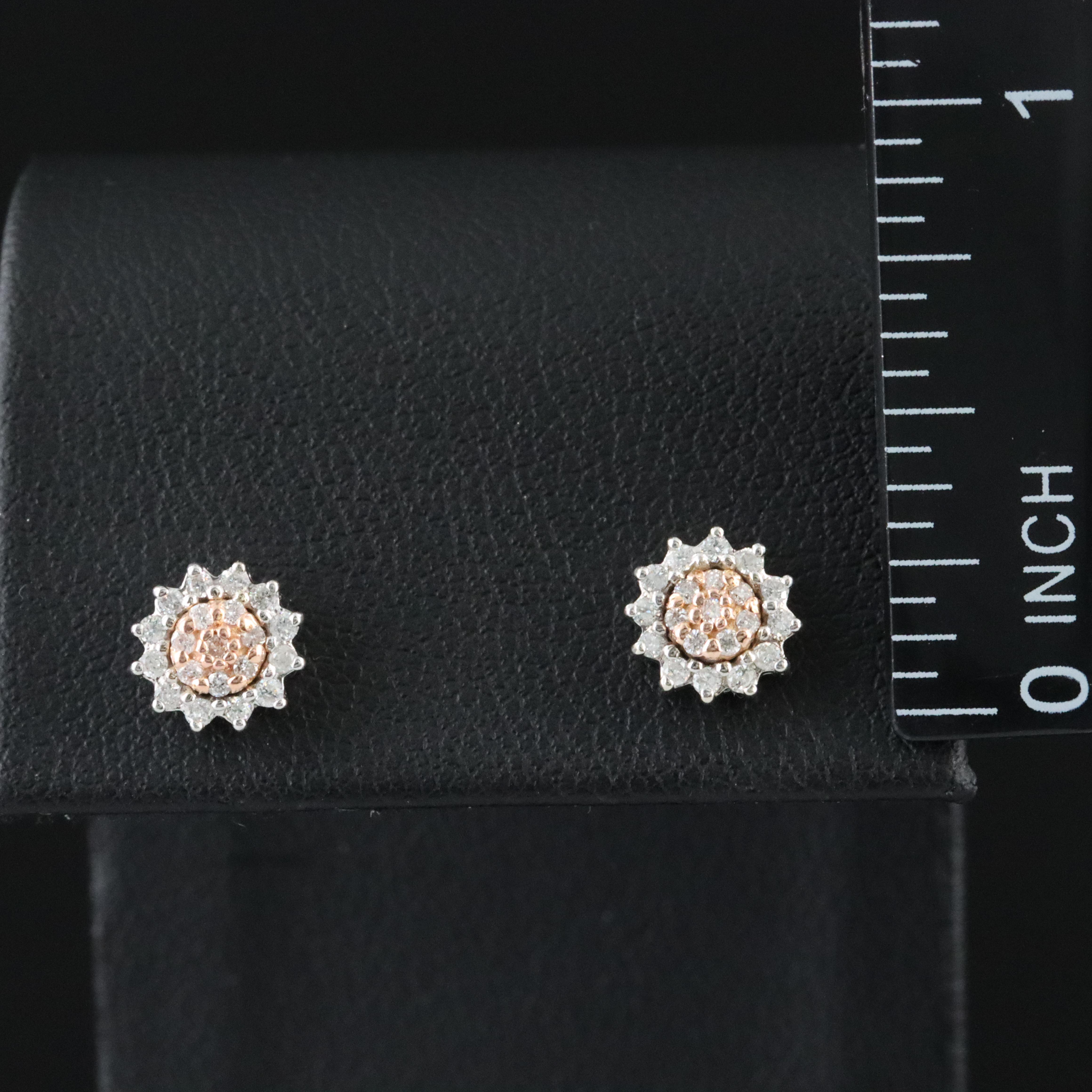 10K 0.25 CTW Diamond Earrings