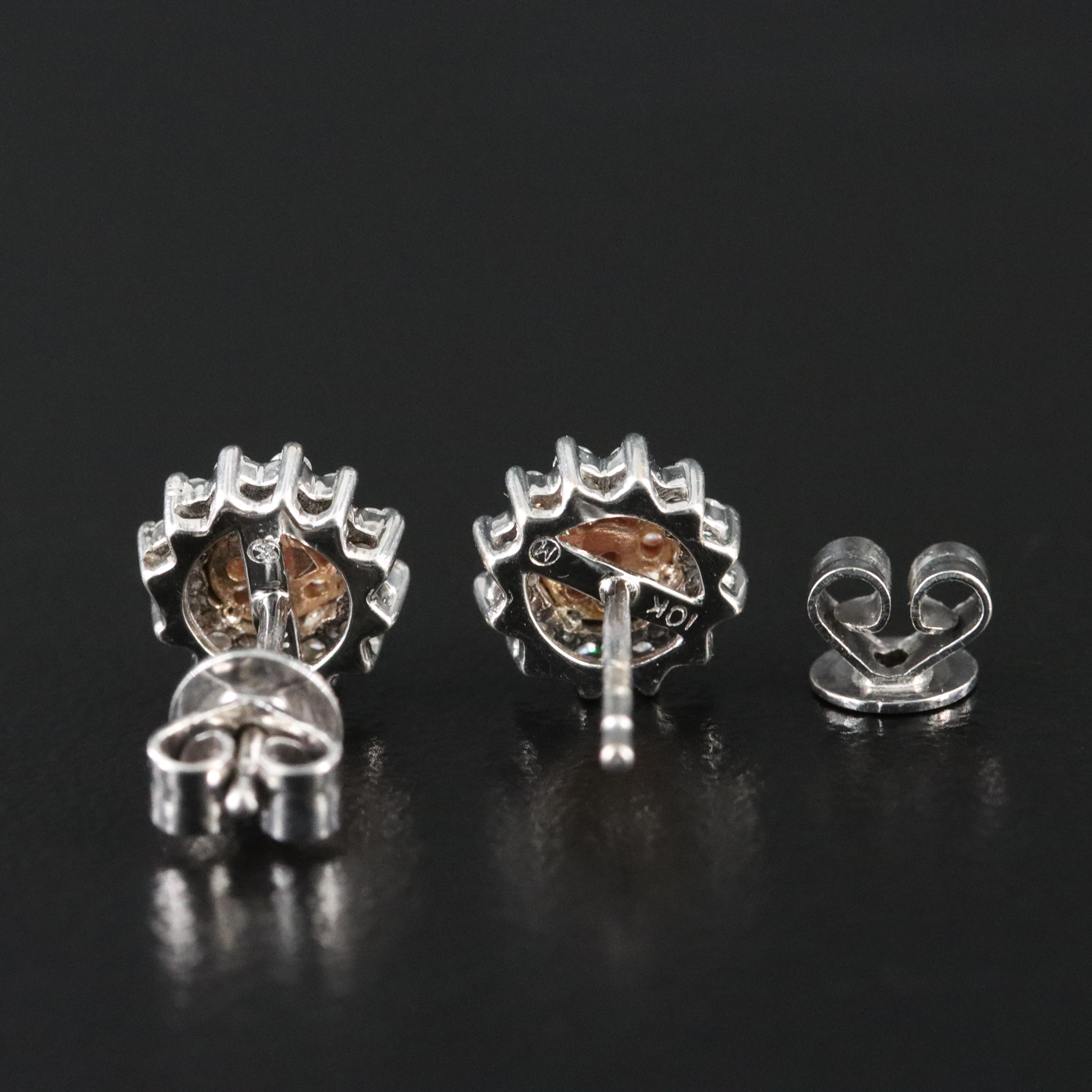 10K 0.25 CTW Diamond Earrings