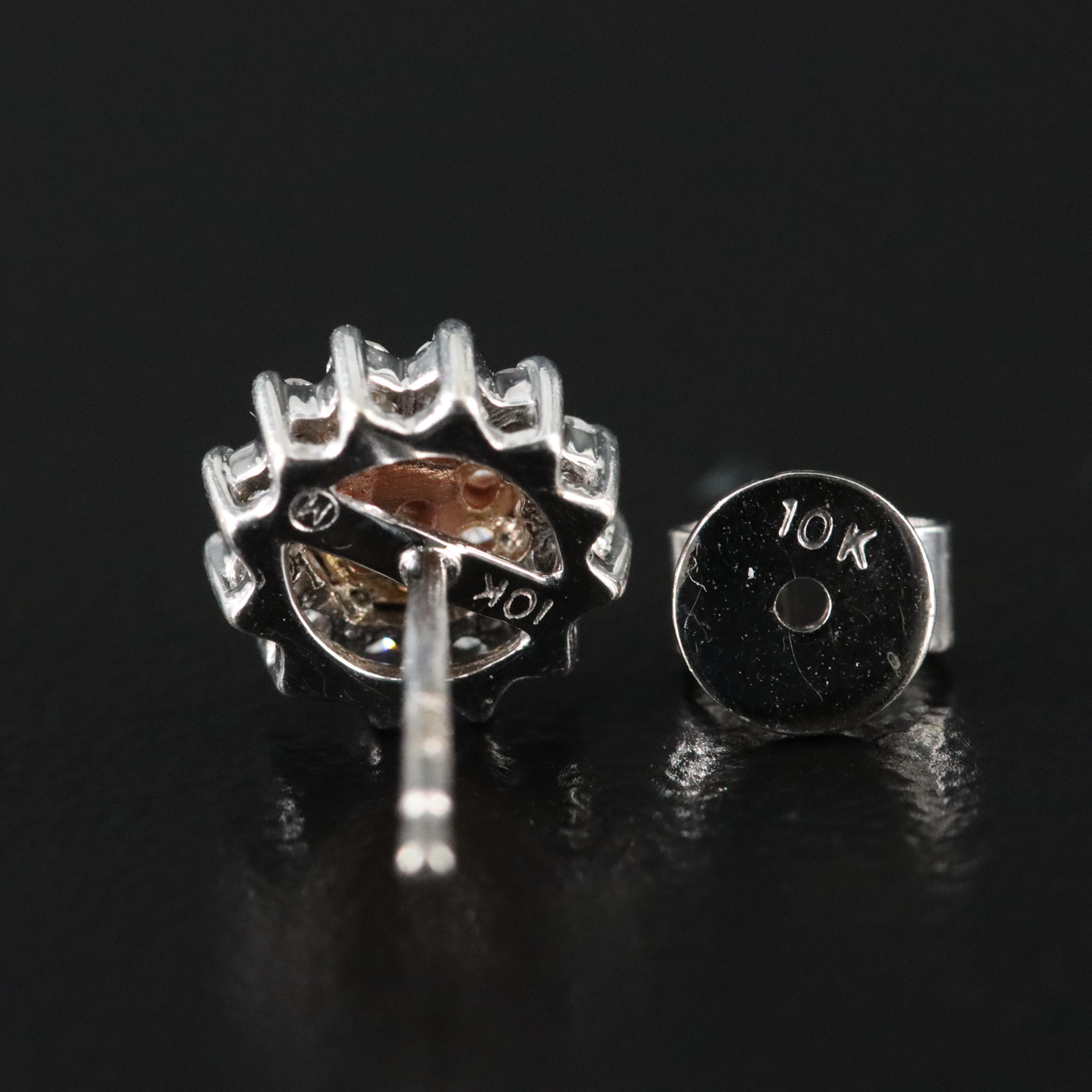 10K 0.25 CTW Diamond Earrings