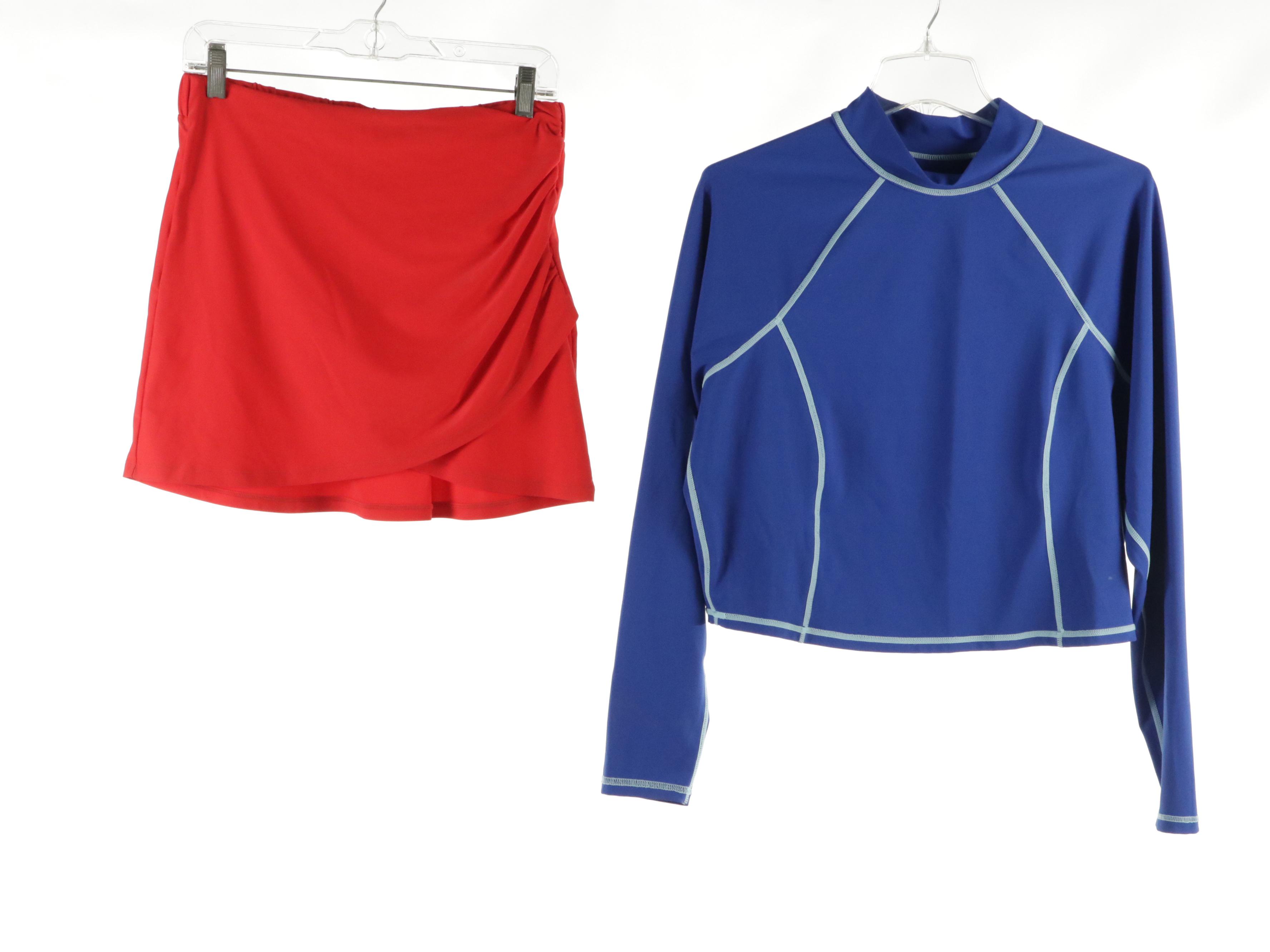 Capittana Lucy Crochet Two-Piece Swimsuit, Lilly Pulitzer Swim Skirt and More