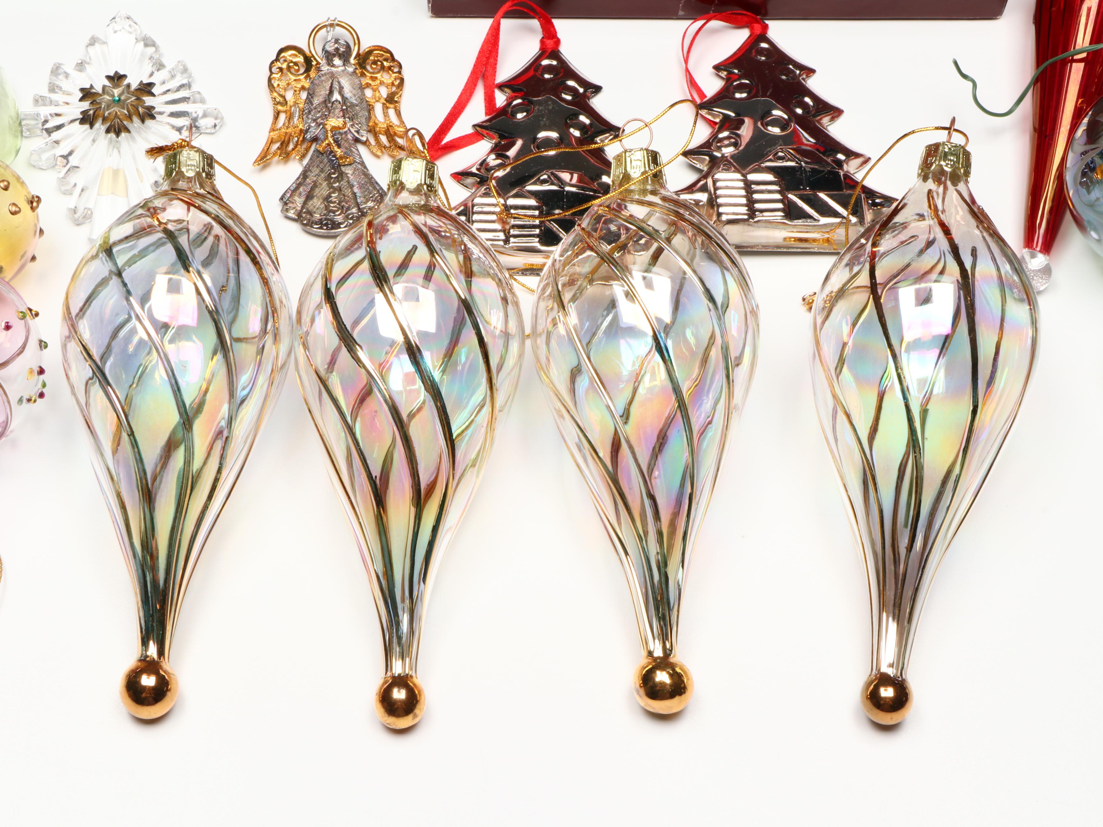 Towle Silver Plate with Other Christmas Ornaments