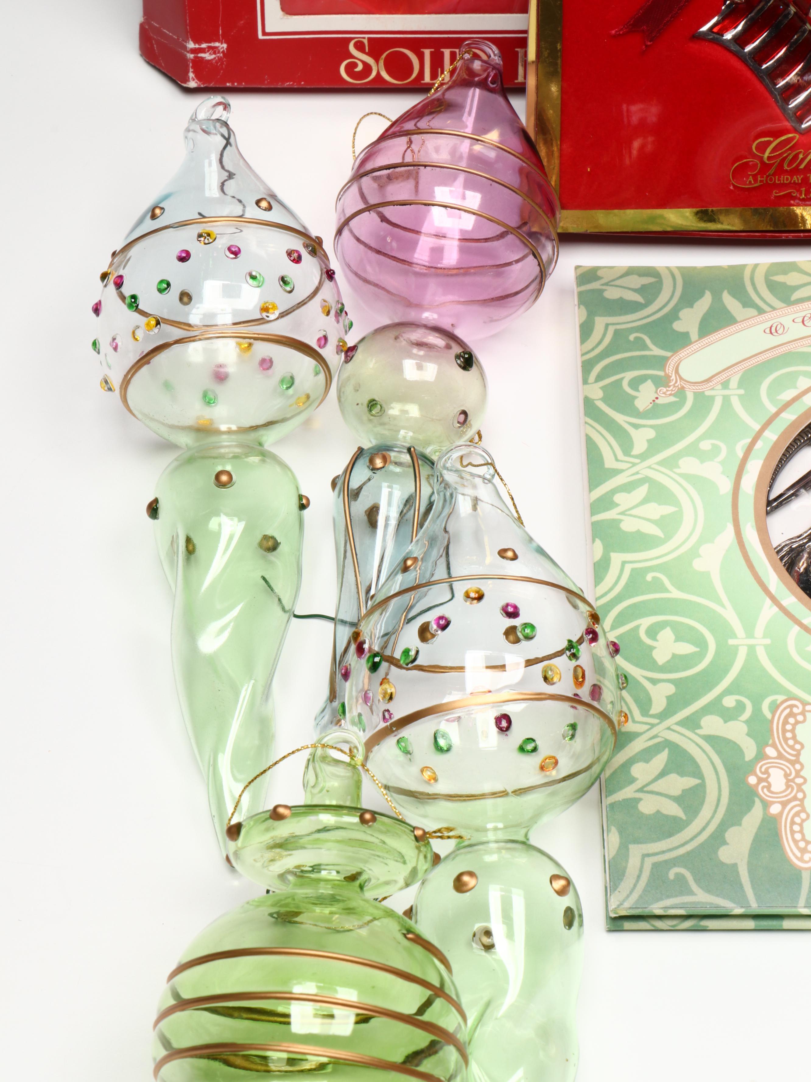 Towle Silver Plate with Other Christmas Ornaments