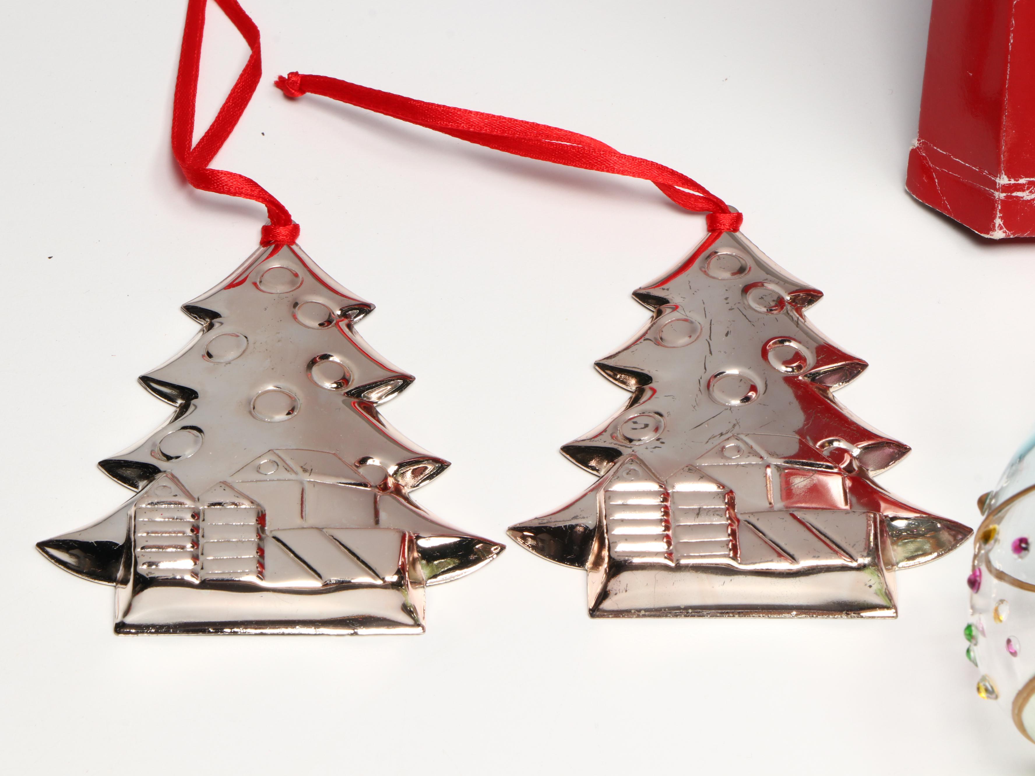 Towle Silver Plate with Other Christmas Ornaments