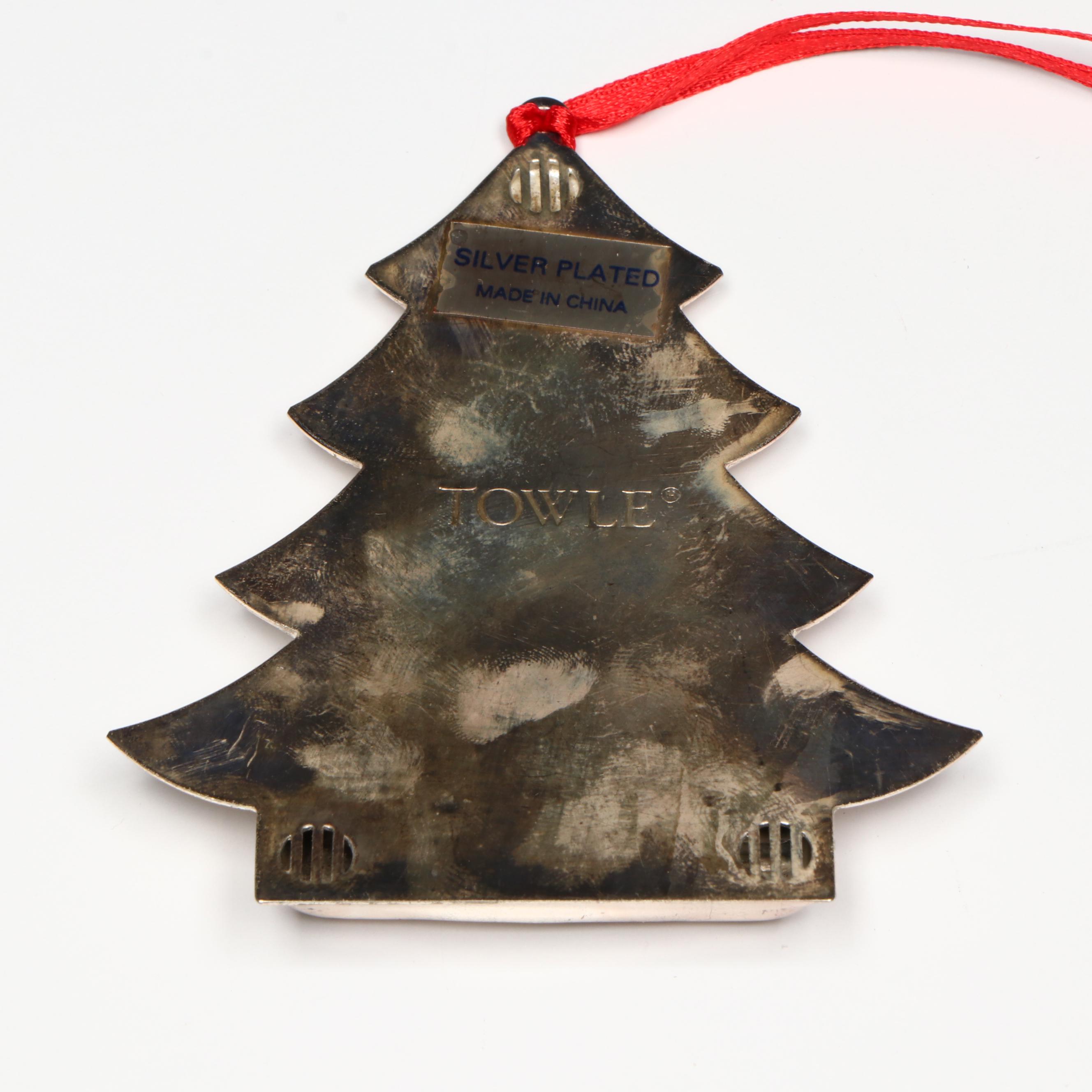 Towle Silver Plate with Other Christmas Ornaments