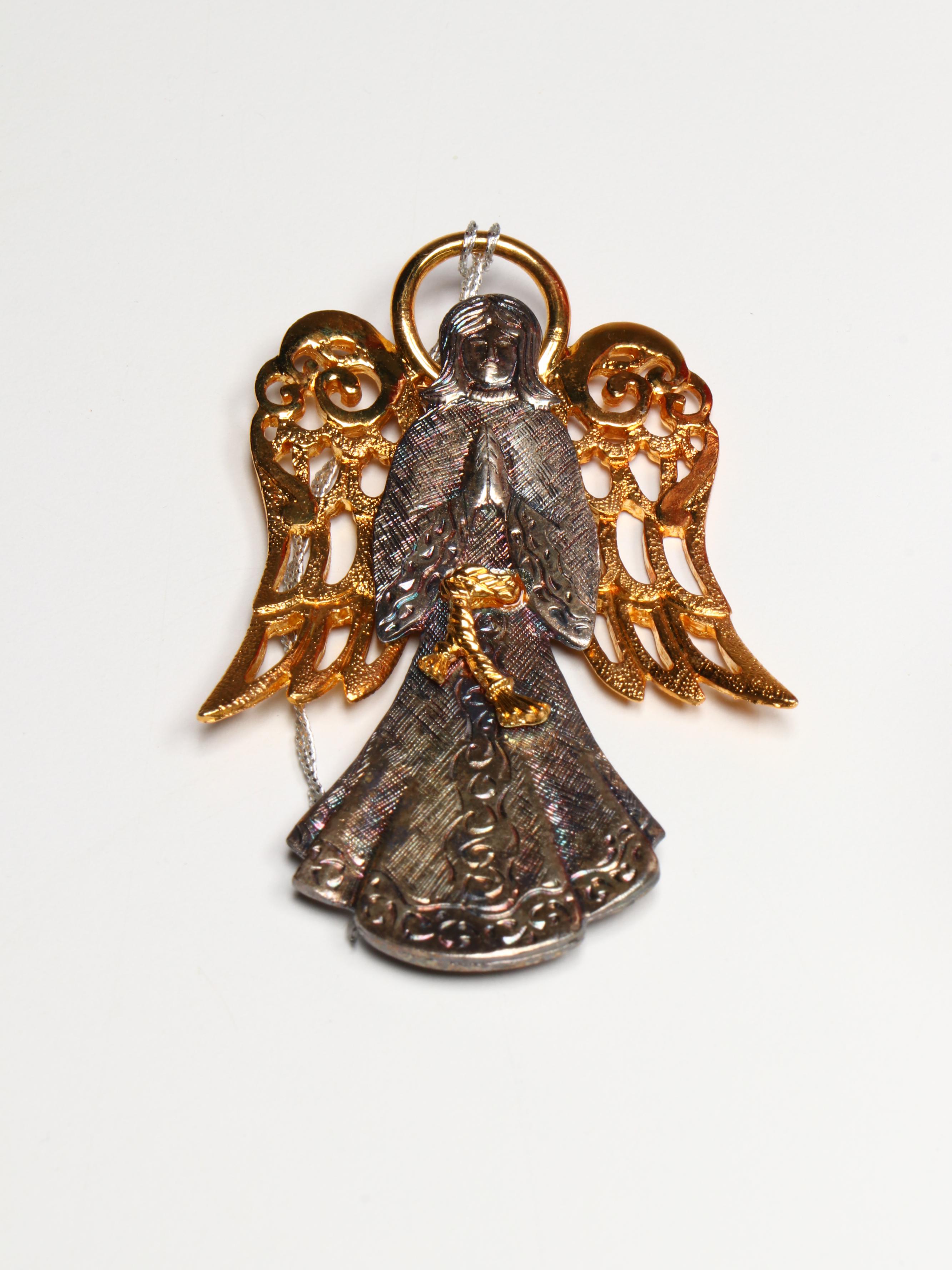 Towle Silver Plate with Other Christmas Ornaments