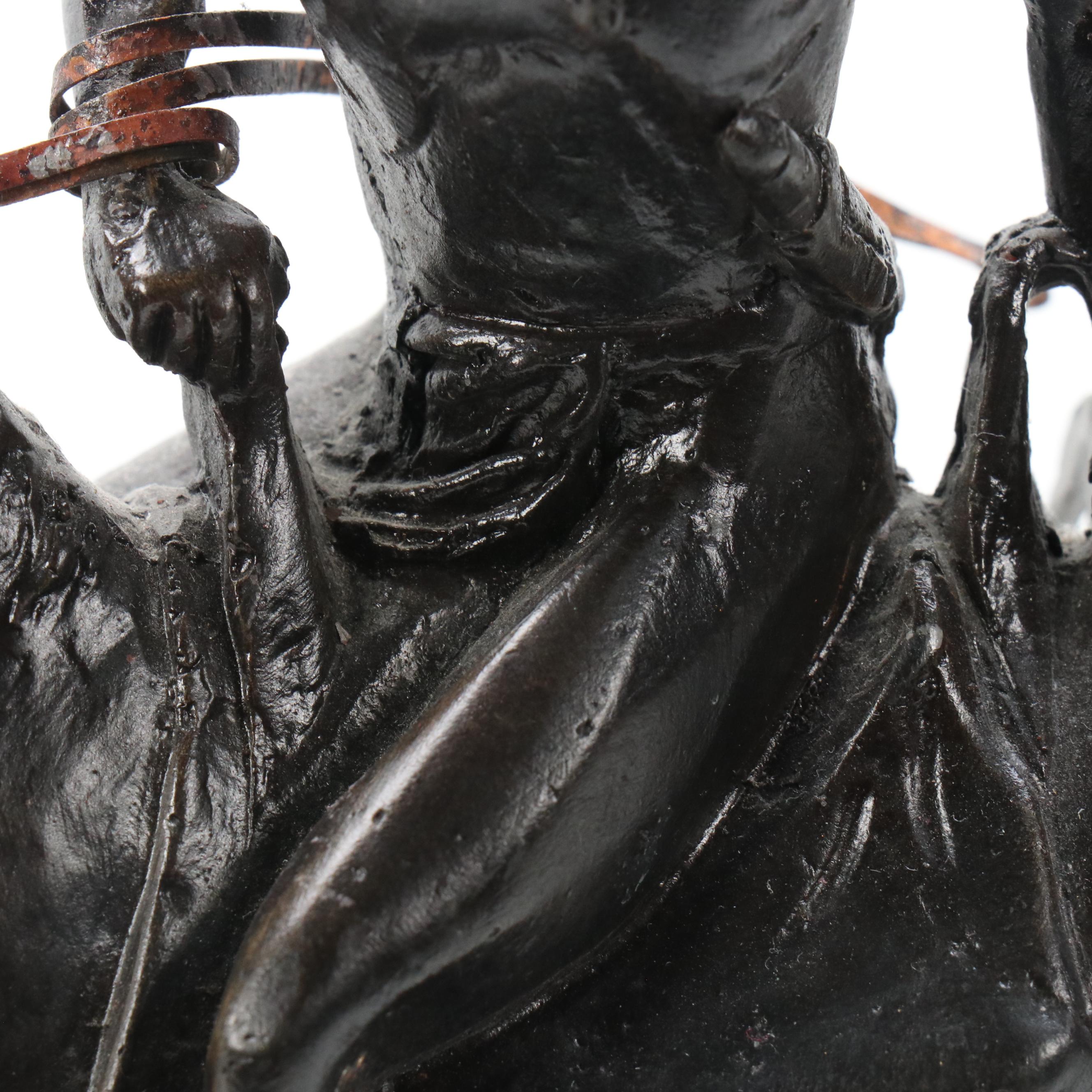 Bronze Sculpture After Frederic Remington "Vigil"
