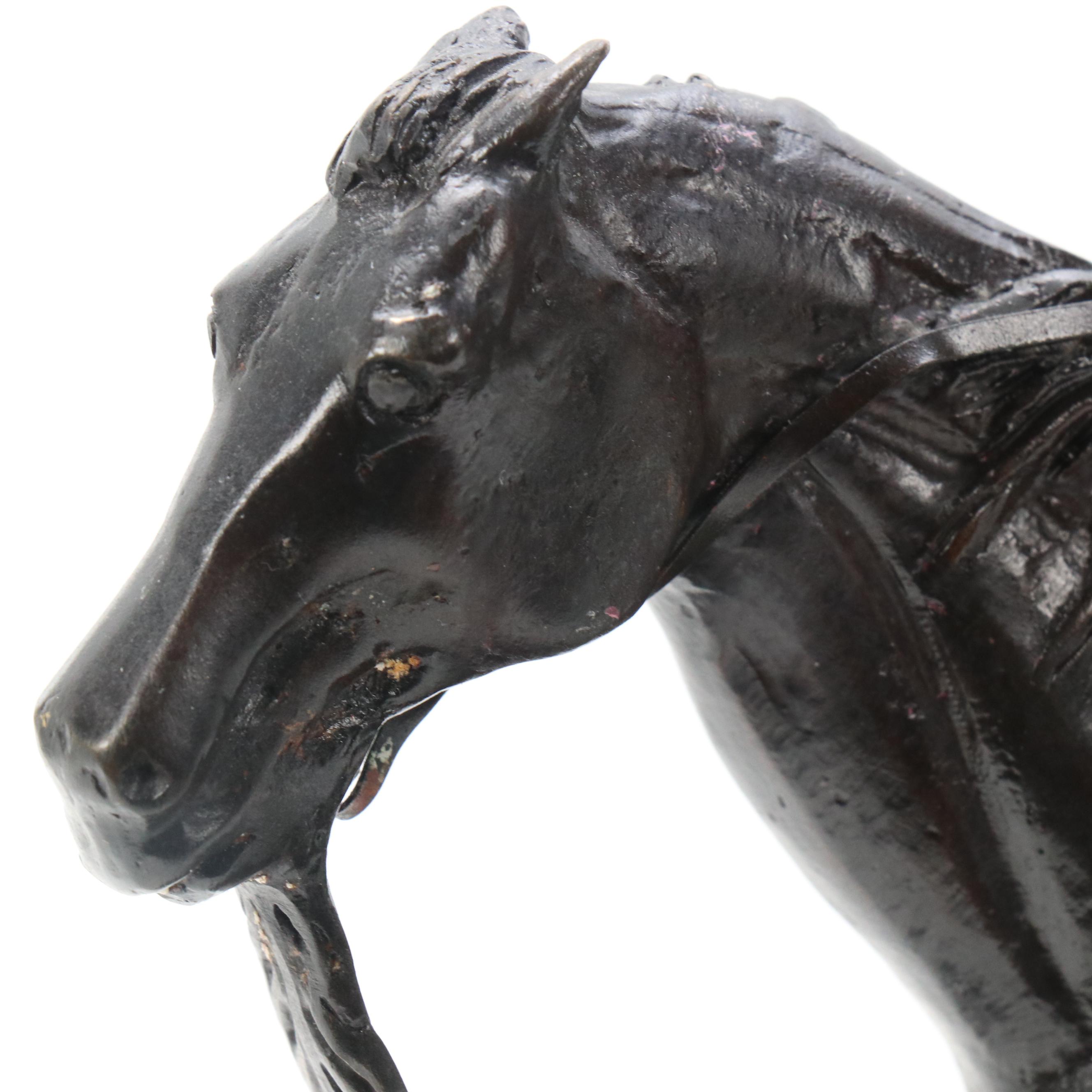 Bronze Sculpture After Frederic Remington "Vigil"