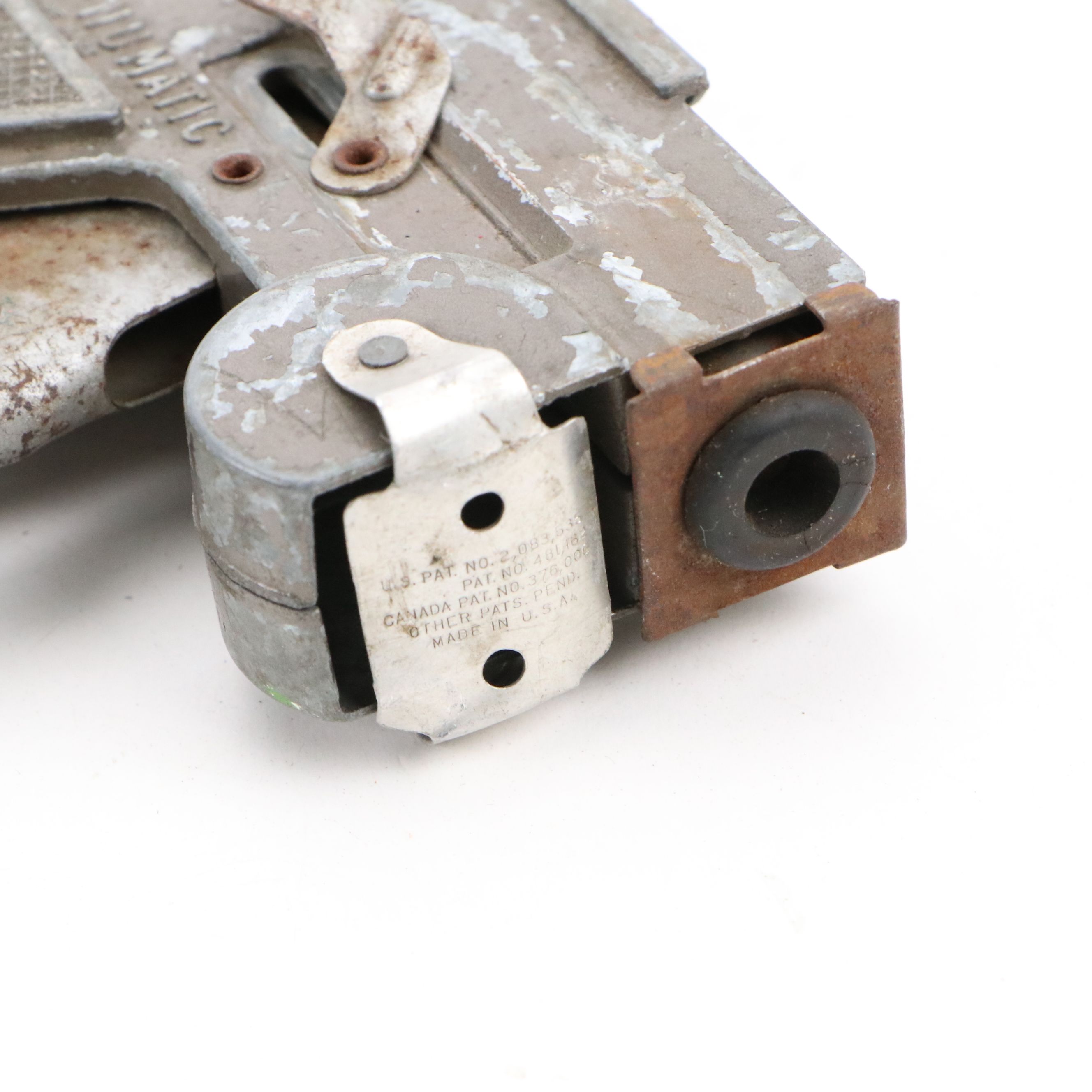 Langson "Super-Numatic" Toy Cap Guns with Horse Hoof Knife, Mid-20th Century