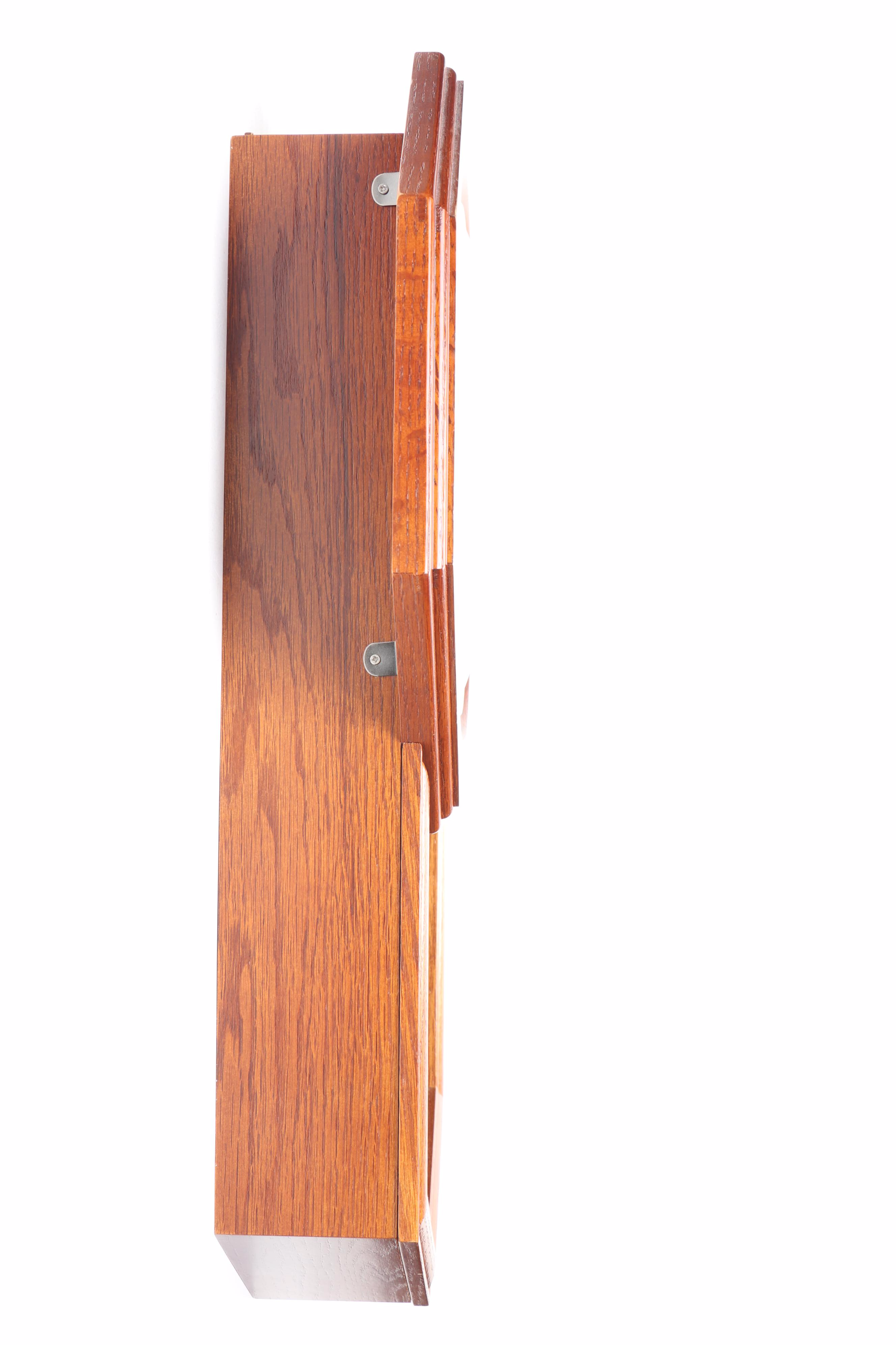 Seiko Octagon Wooden Wall Clock