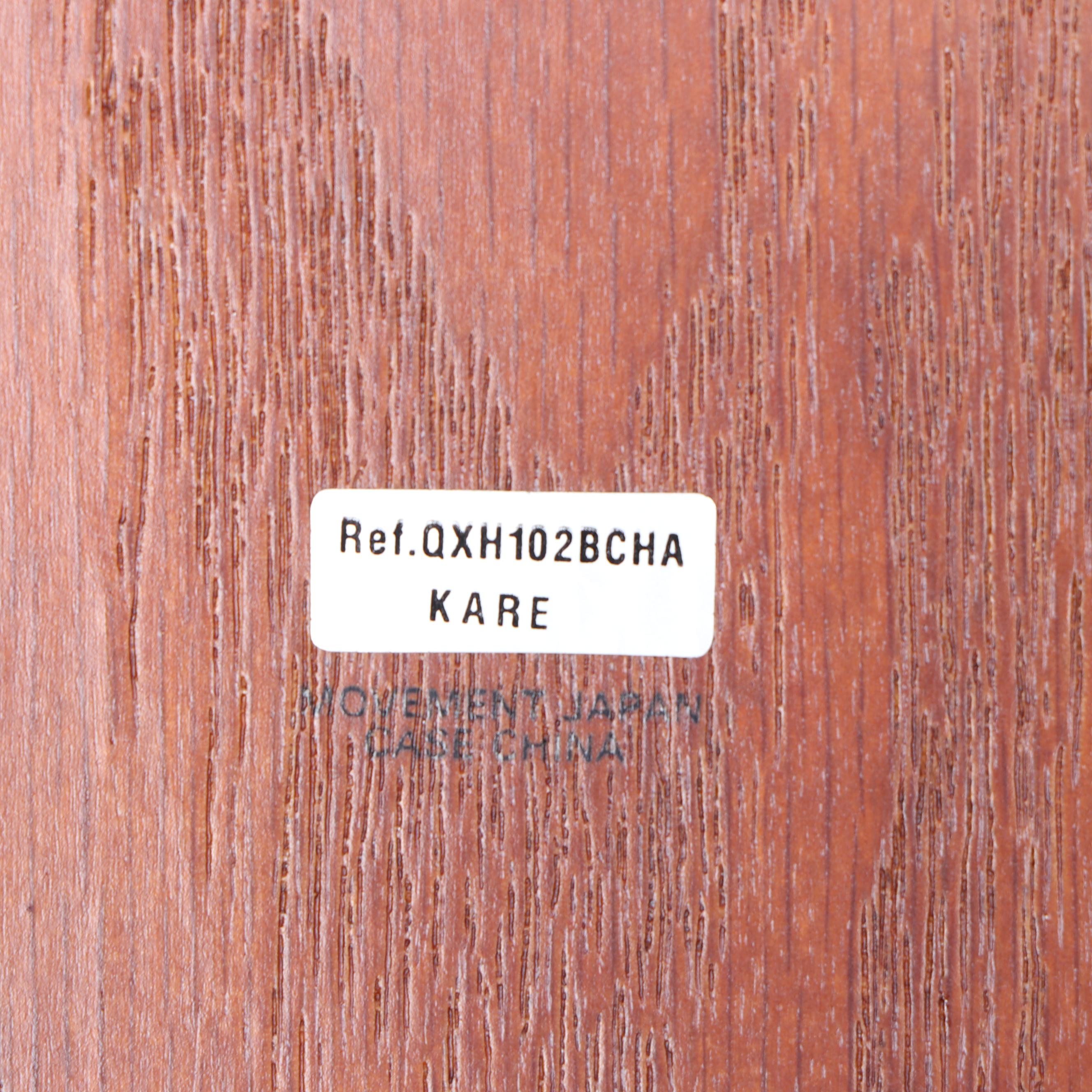 Seiko Octagon Wooden Wall Clock